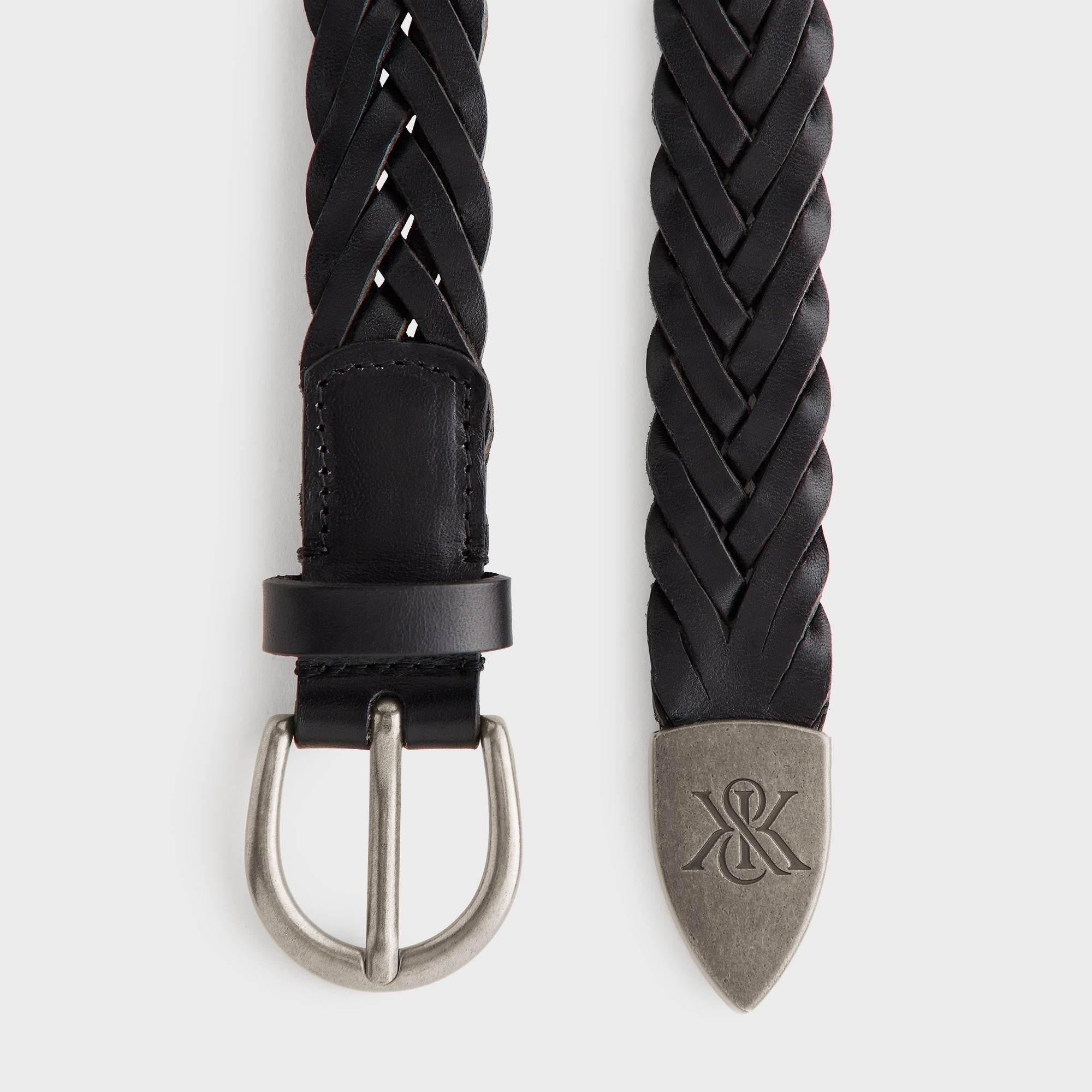 Kith Braided Belt - Black - PH – Kith Japan
