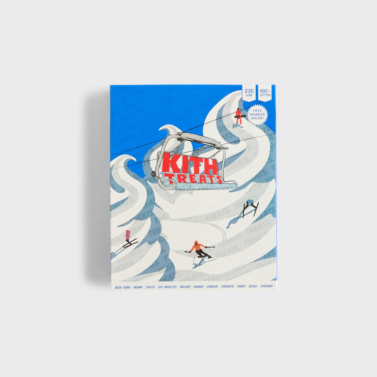 Kith Treats Ski Lift Tee - Black