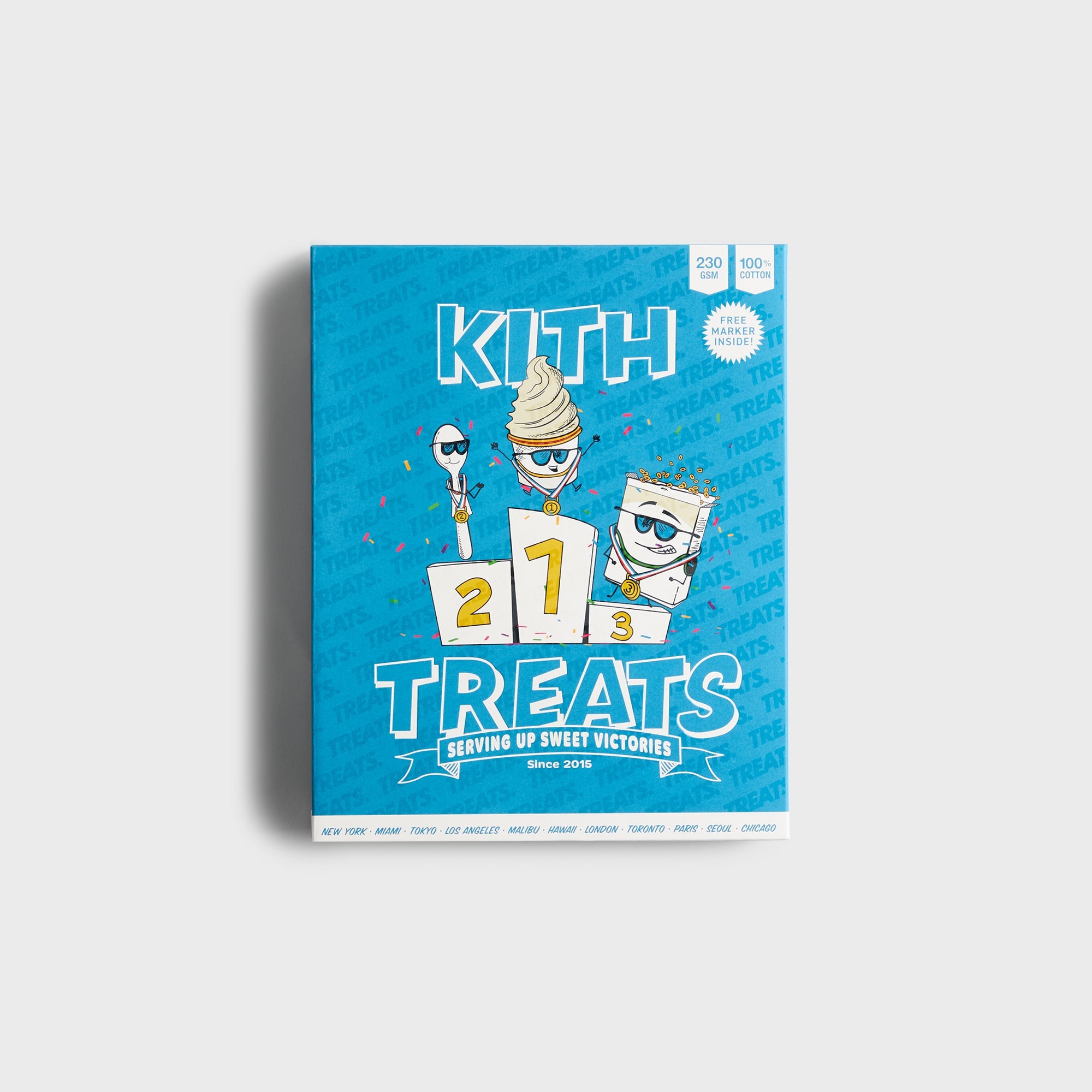 Kith Treats Swirlathon Tee - Black – Kith Japan
