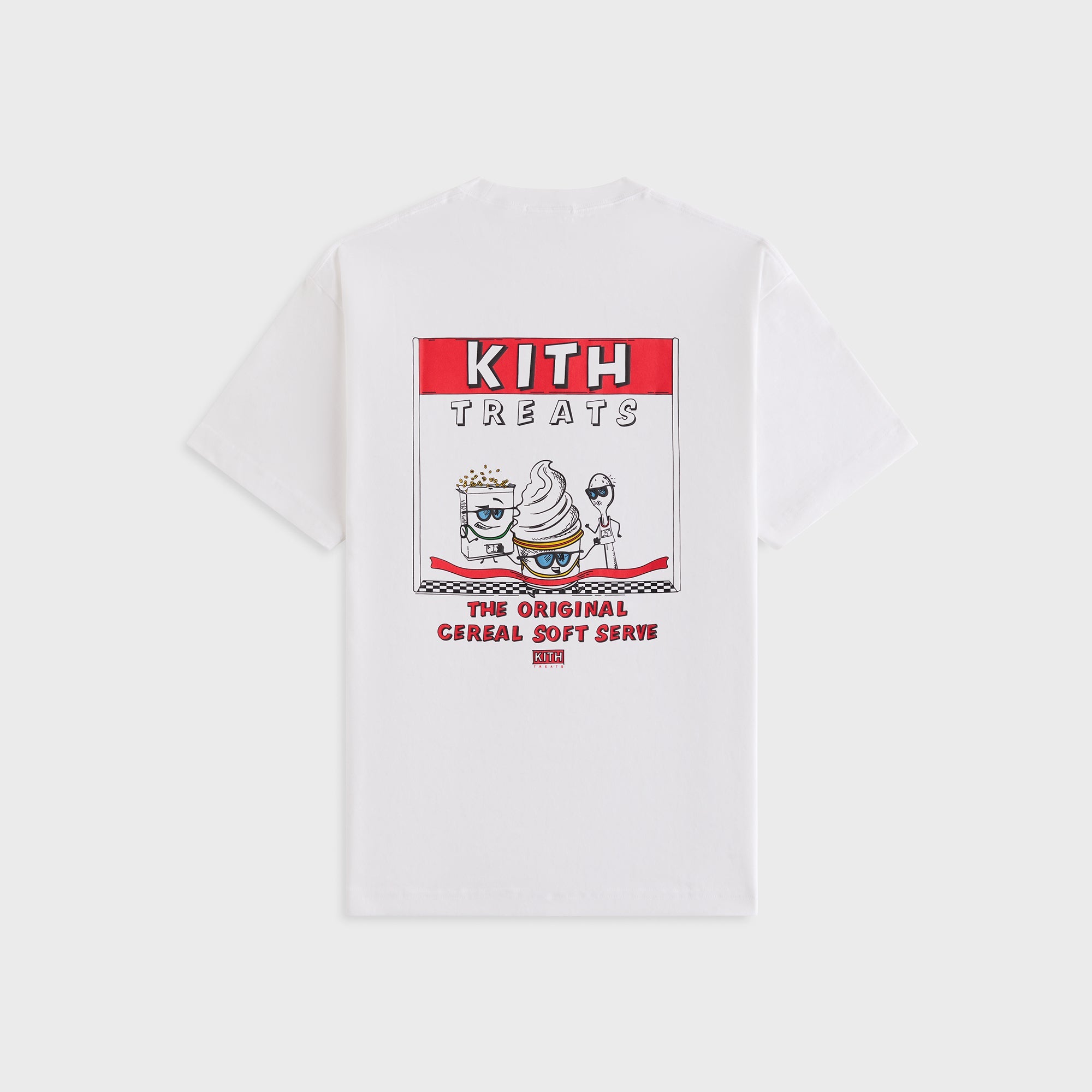 Kith Treats Finish Line Pocket Tee - White – Kith Japan
