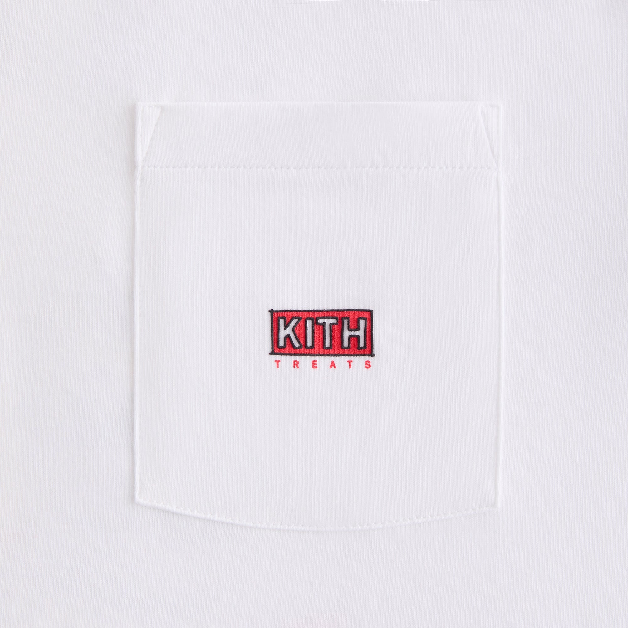Kith Treats Finish Line Pocket Tee - White – Kith Japan
