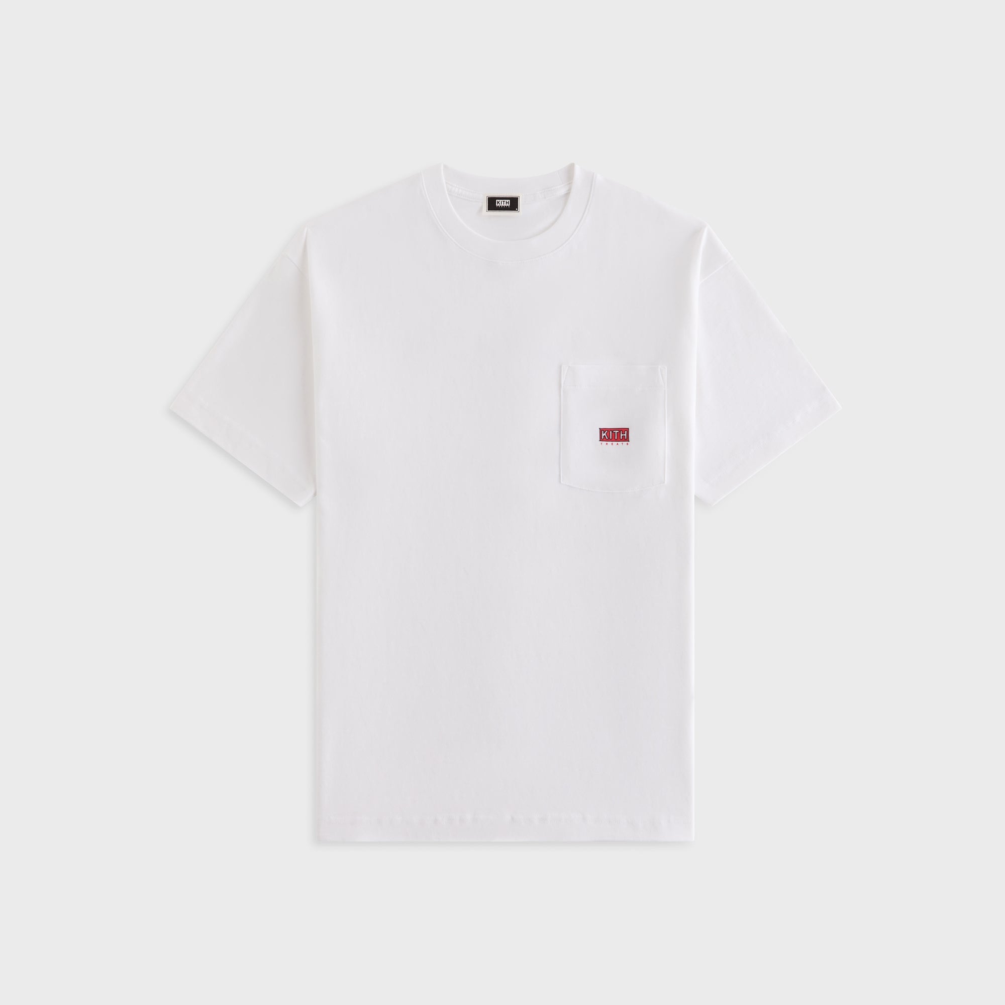Kith Treats Finish Line Pocket Tee - White – Kith Japan