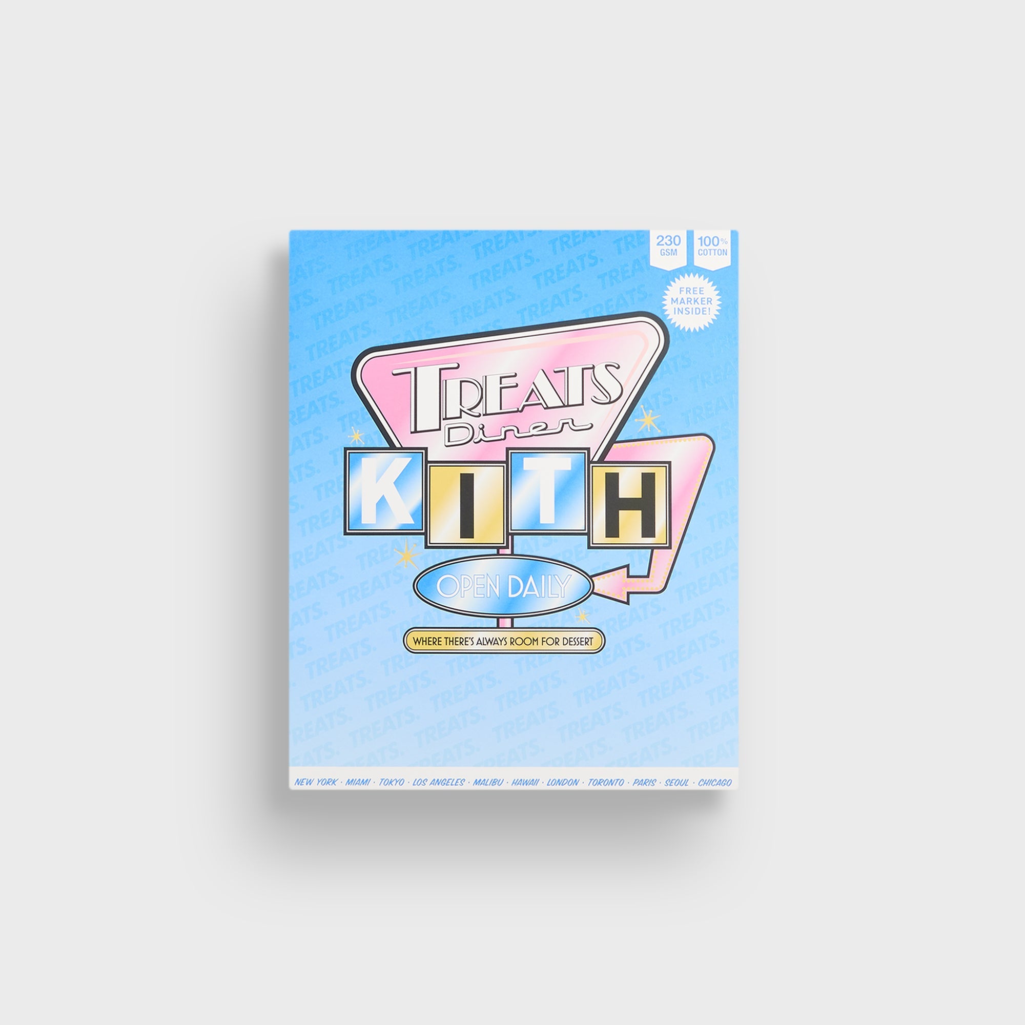 Kith Treats Diner Drive Thru Tee - White – Kith Japan