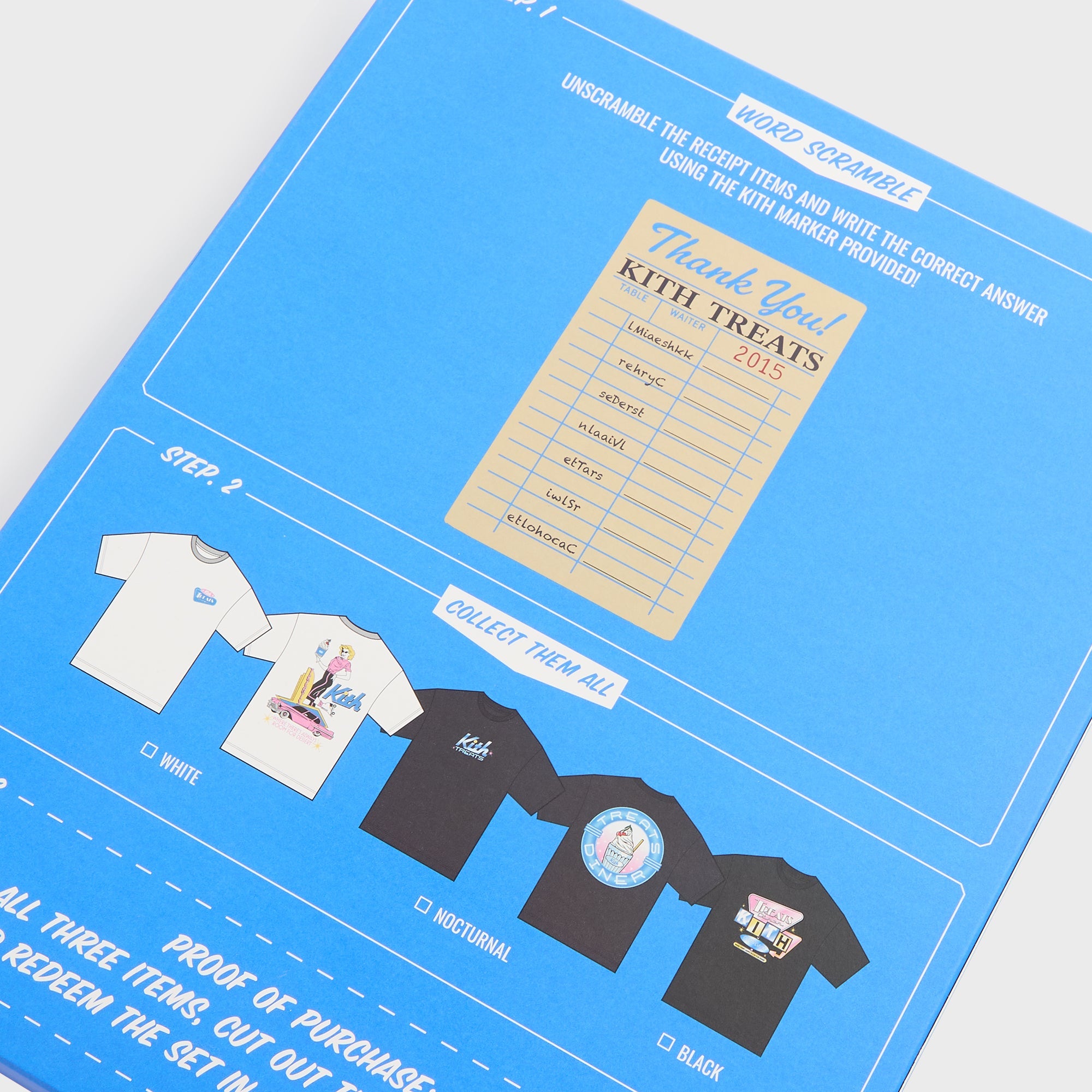 Kith Treats Diner Drive Thru Tee - White – Kith Japan