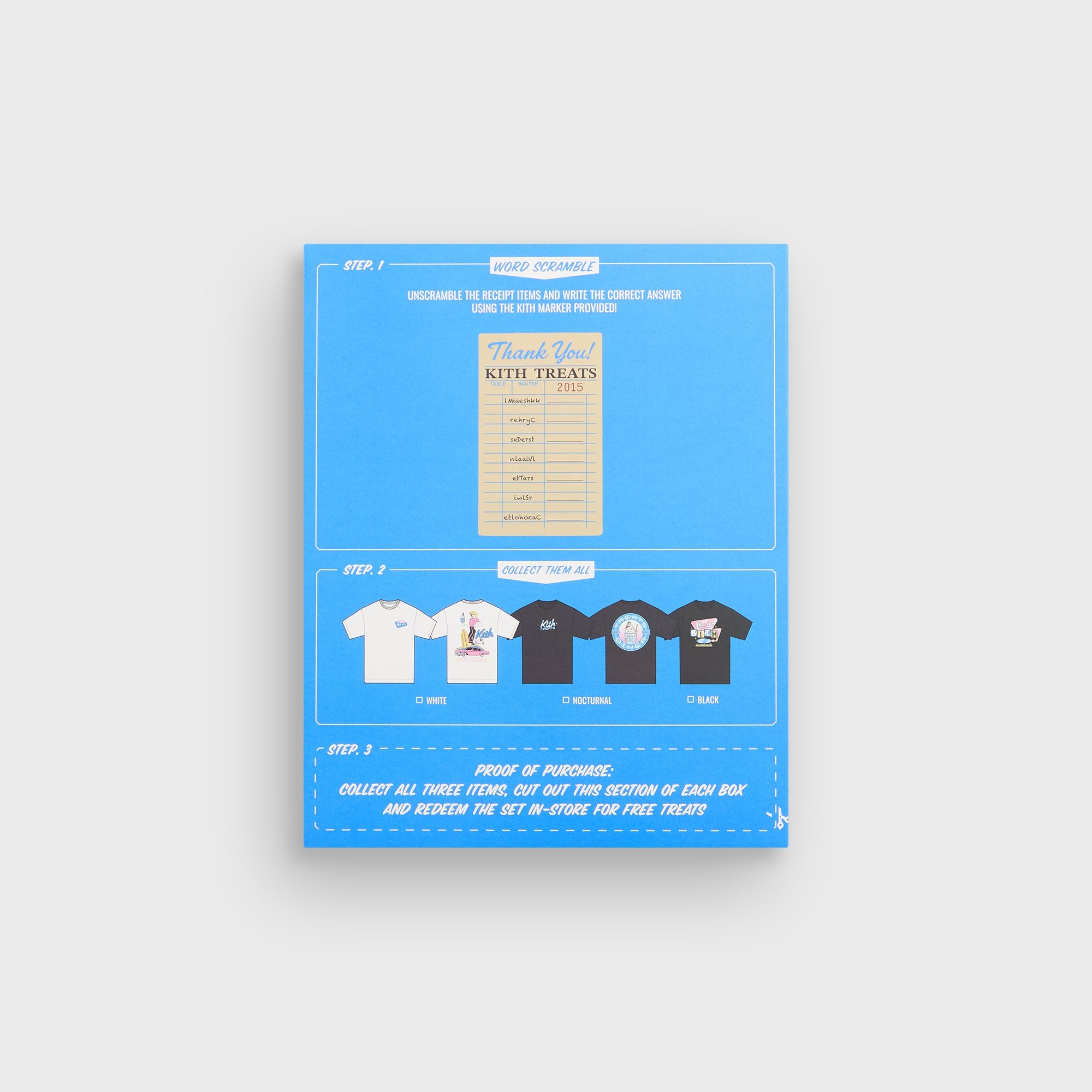 Kith Treats Diner Drive Thru Tee - White – Kith Japan