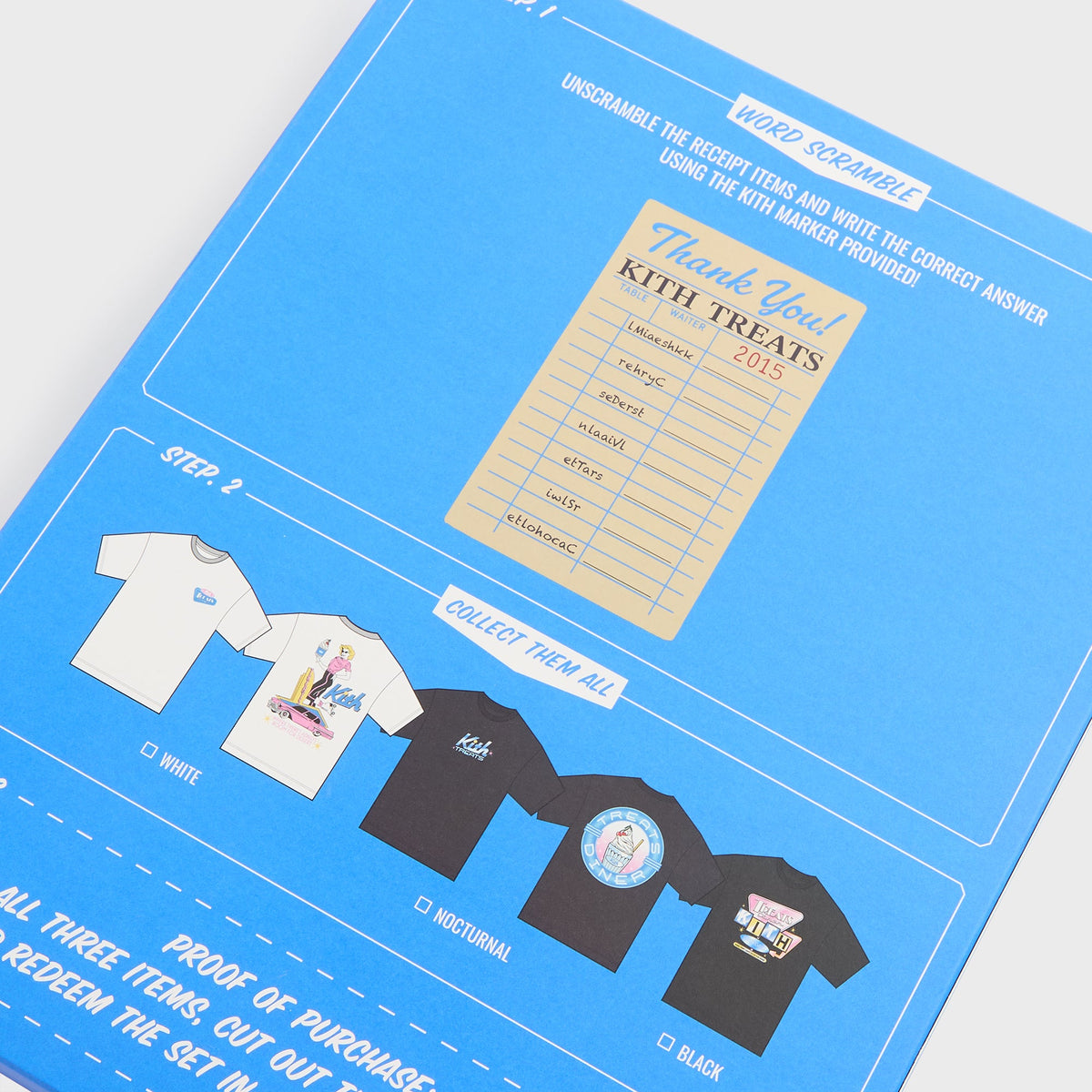 Kith Treats Diner Milkshake Tee - Nocturnal – Kith Japan