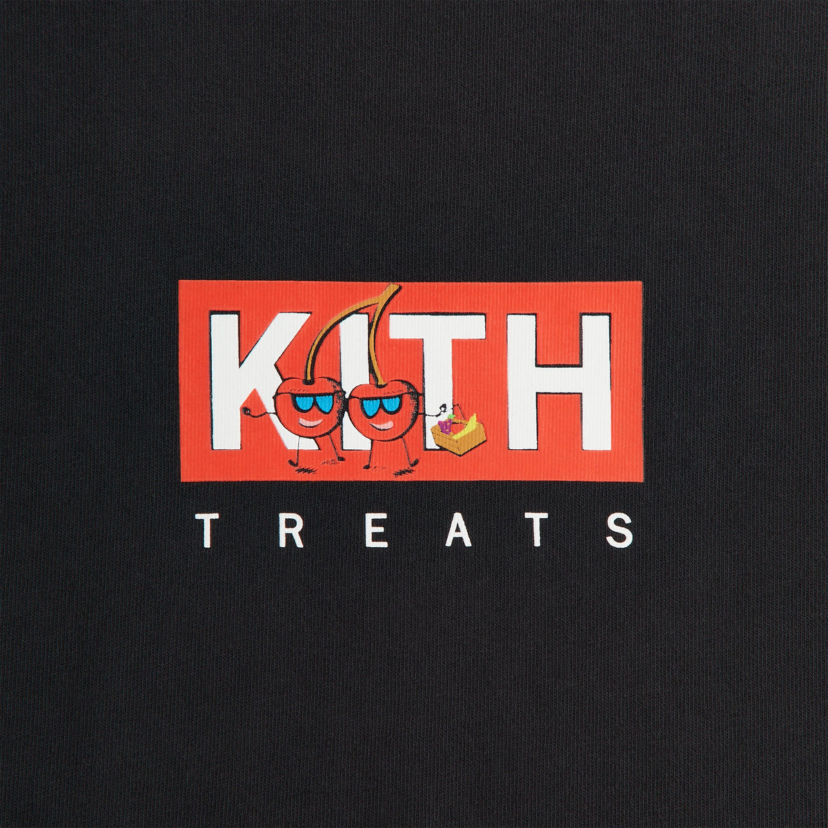 Kith Treats Cherry Classic Logo Tee - Black – Kith Japan