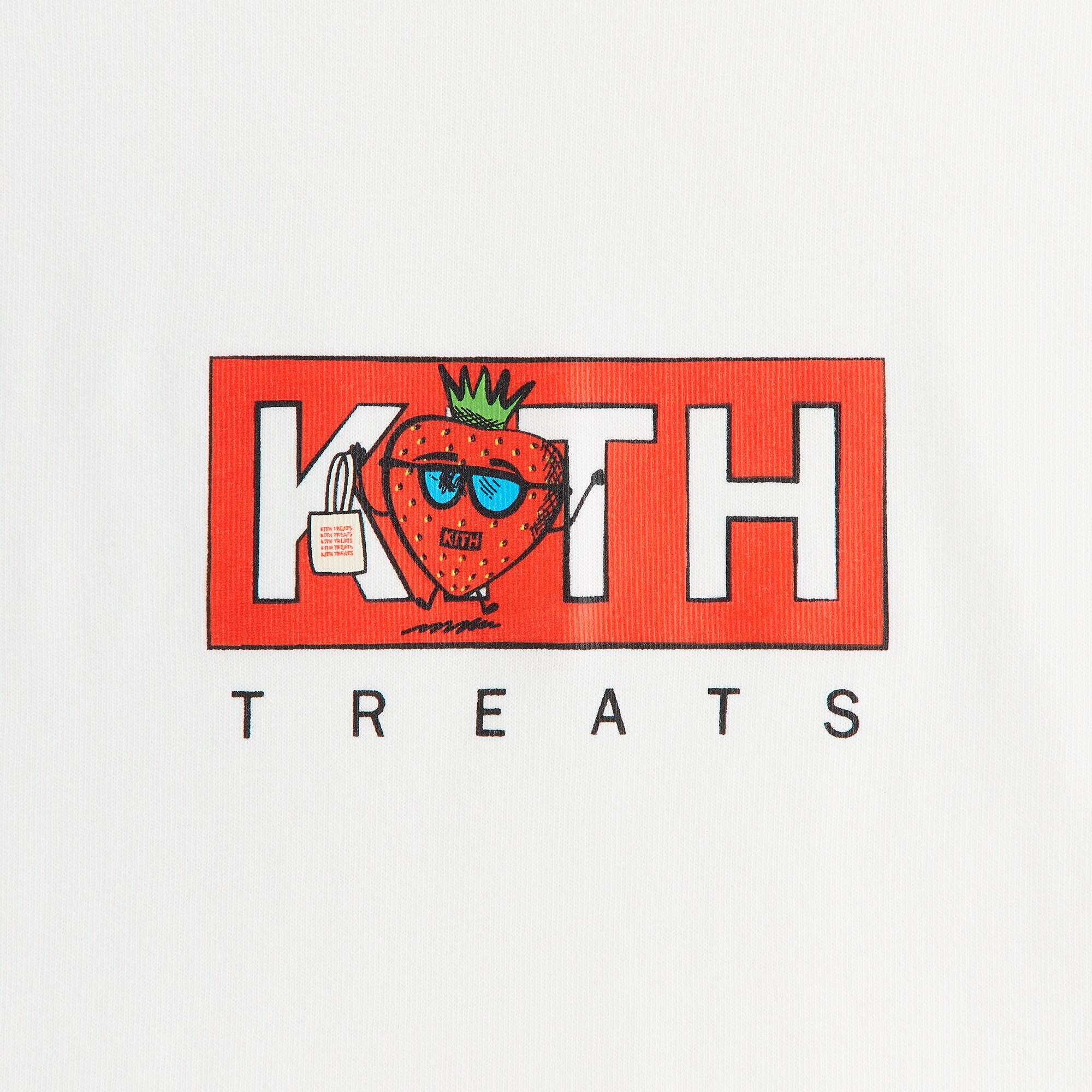 Kith Treats Strawberry Classic Logo Tee - White – Kith Japan