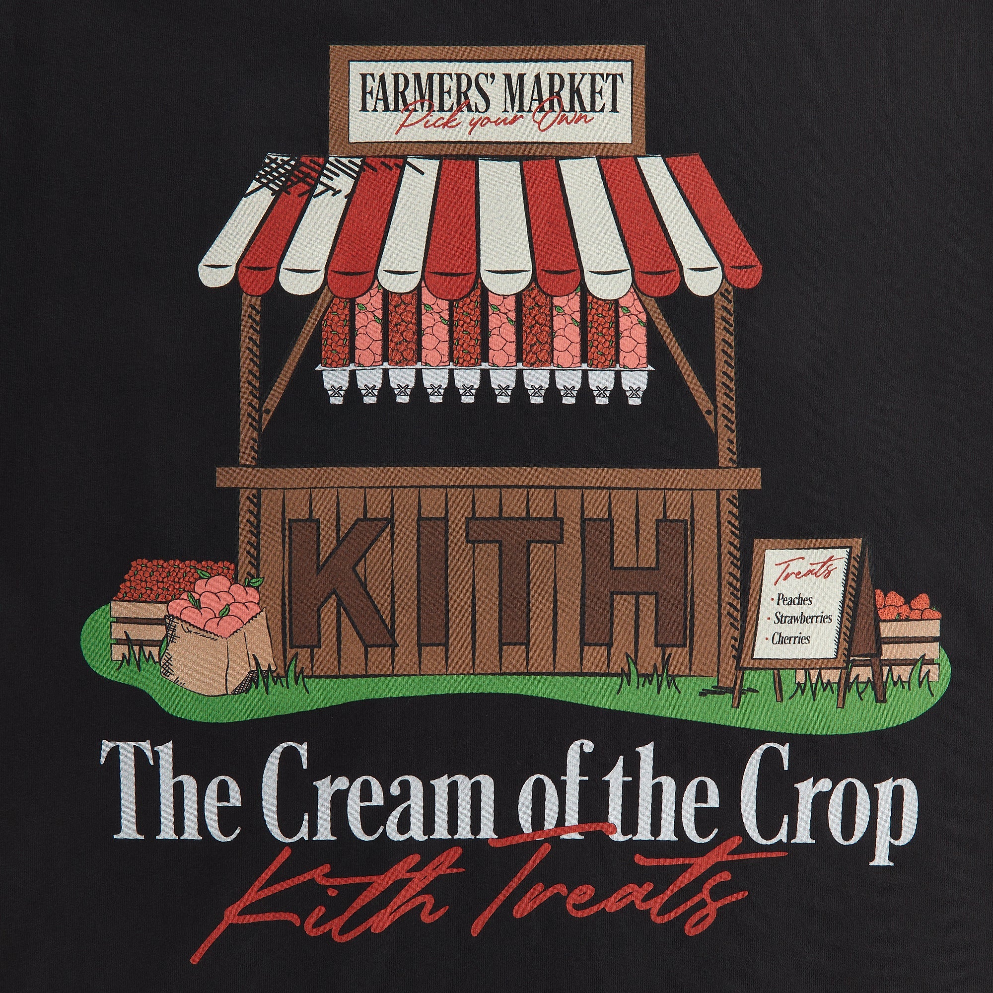 Kith Treats Farmers Market Pocket Tee - Black – Kith Japan