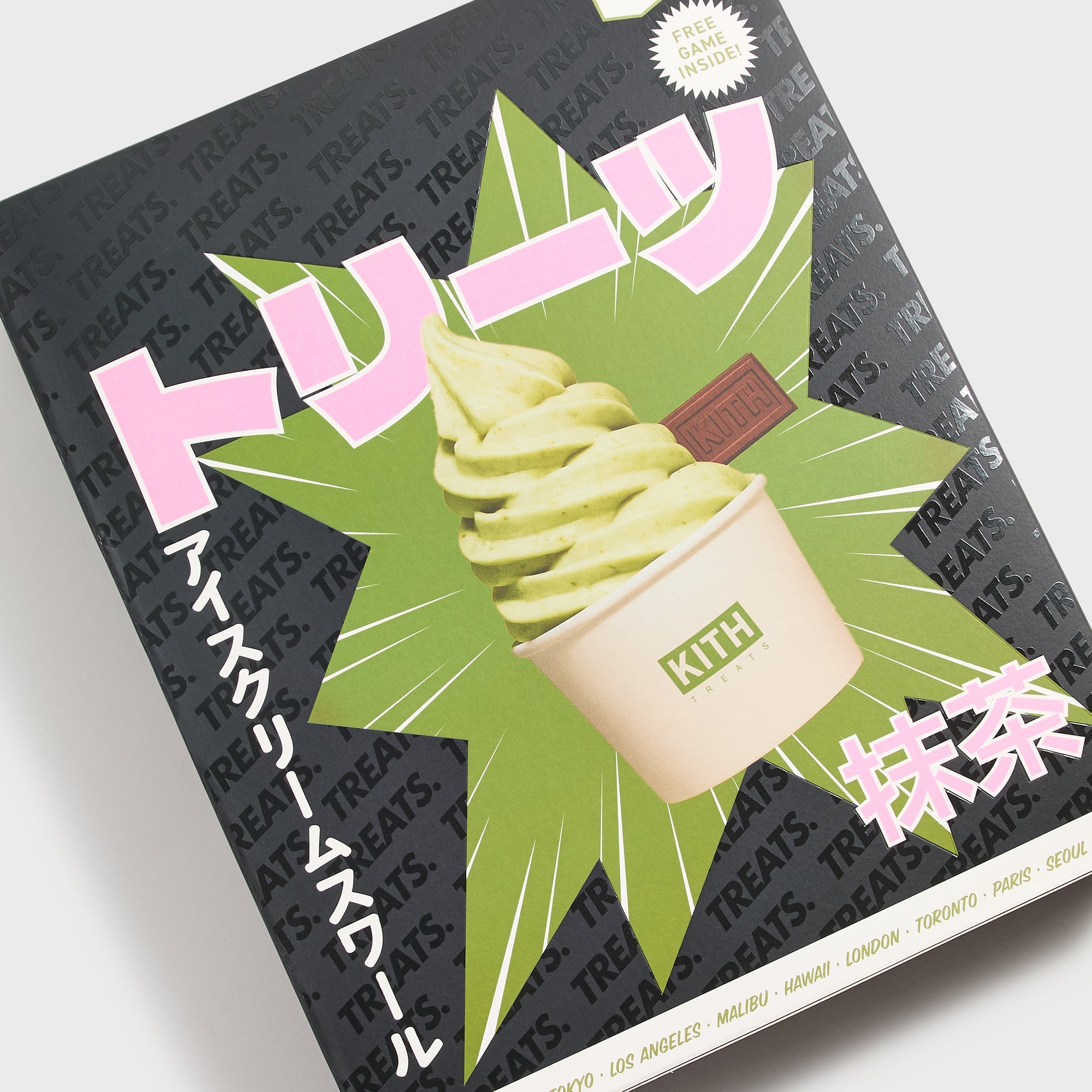 Kith Treats Matcha Swirl Vintage Tee - Black – Kith Japan