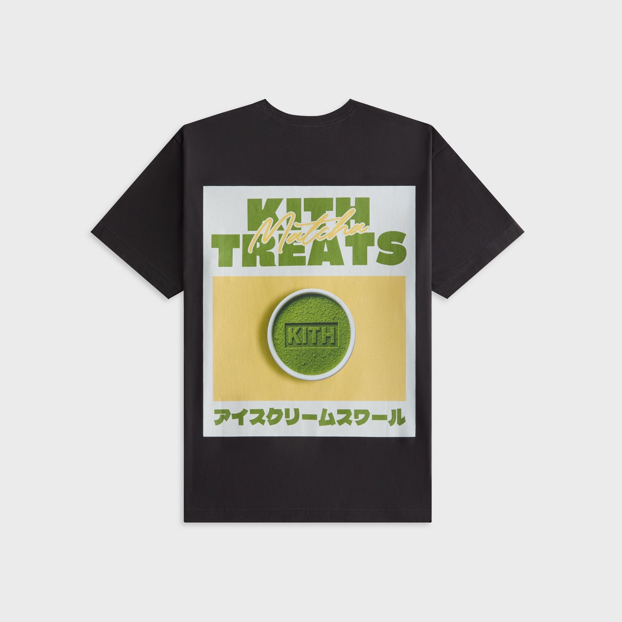 Kith Treats Matcha Poster Tee - Black - PH – Kith Japan