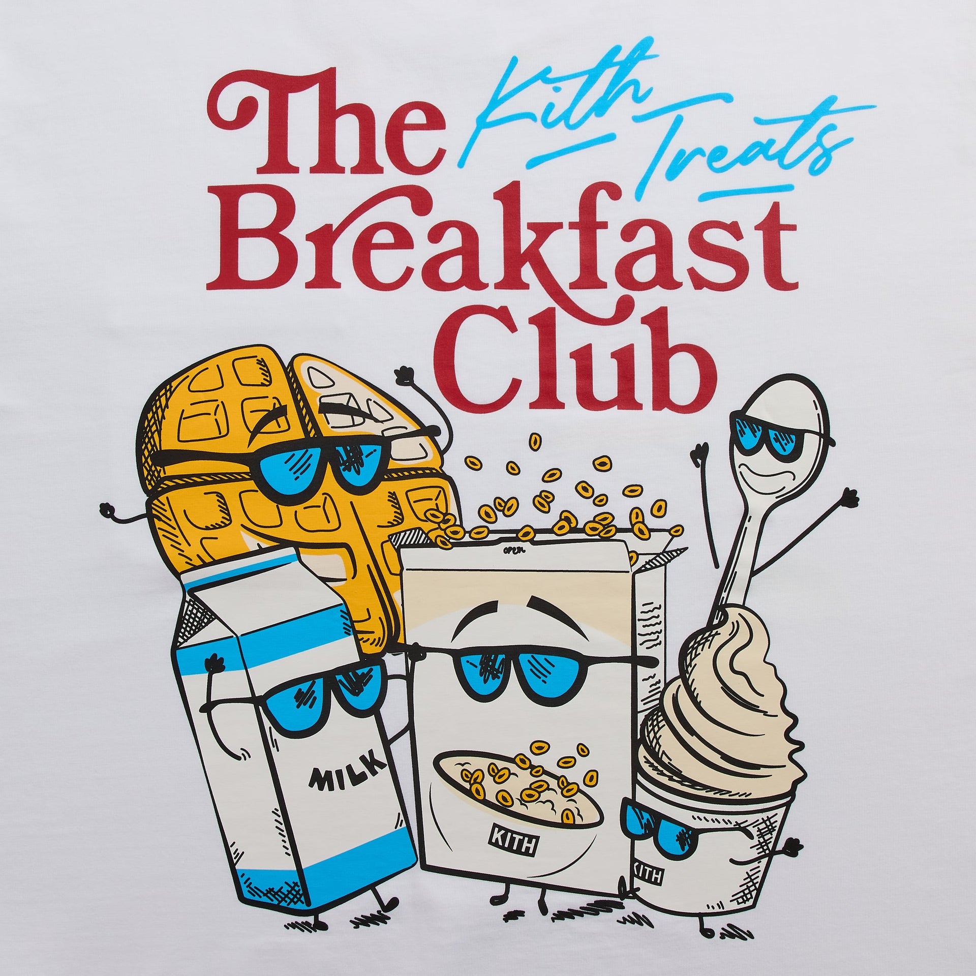 Kith Treats Breakfast Club Pocket Tee - White