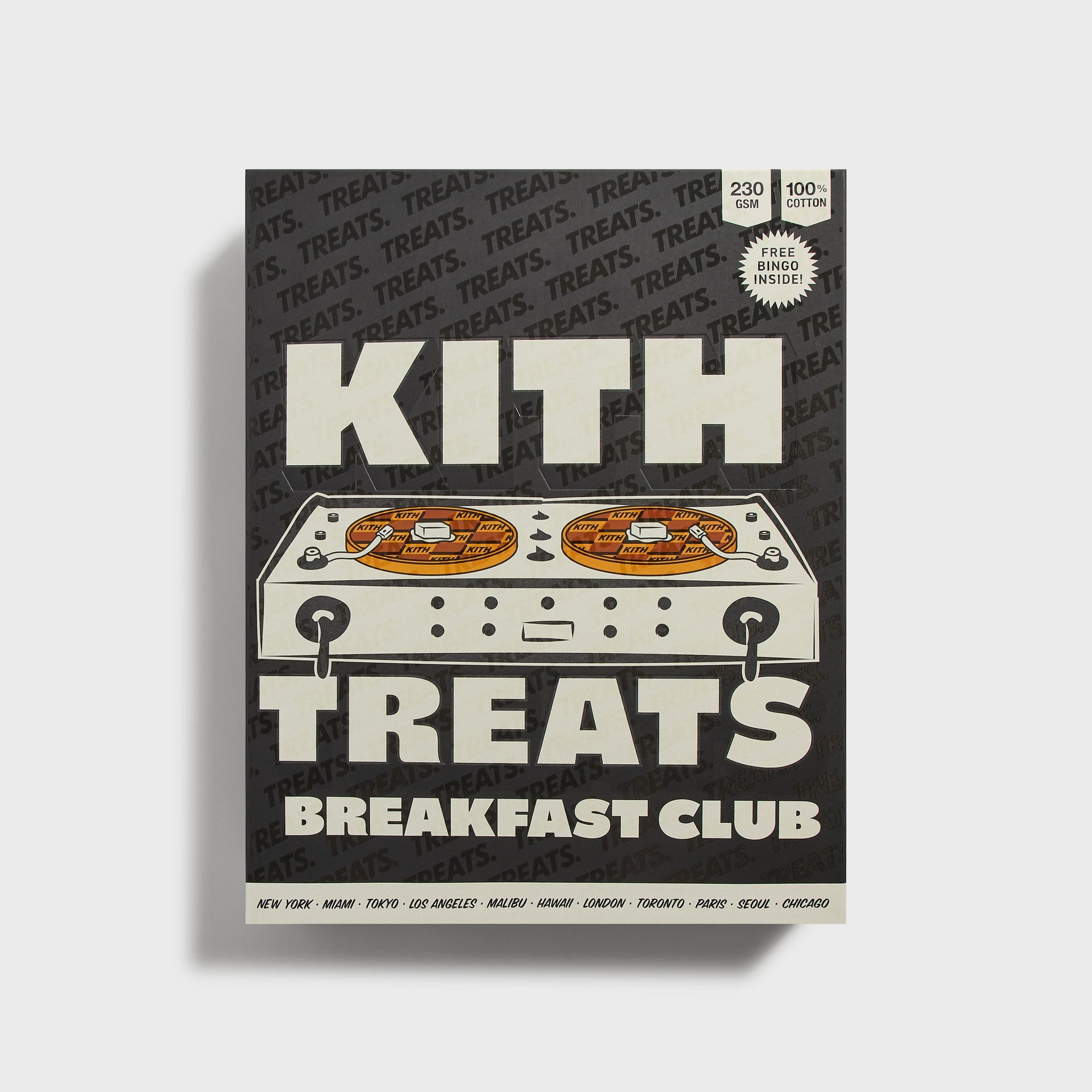 Kith Treats Breakfast Club Pocket Tee - White