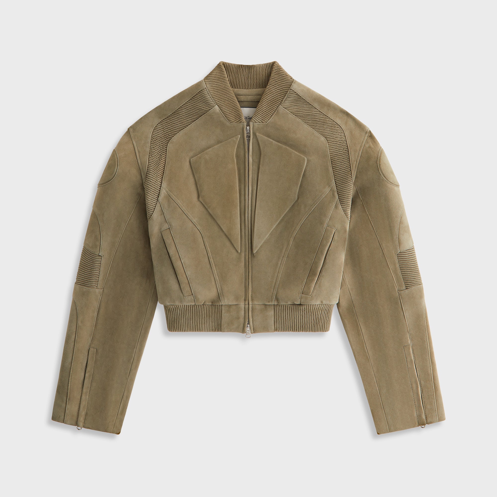 Kith Women Varen Suede Moto Bomber Jacket - Scene – Kith Japan
