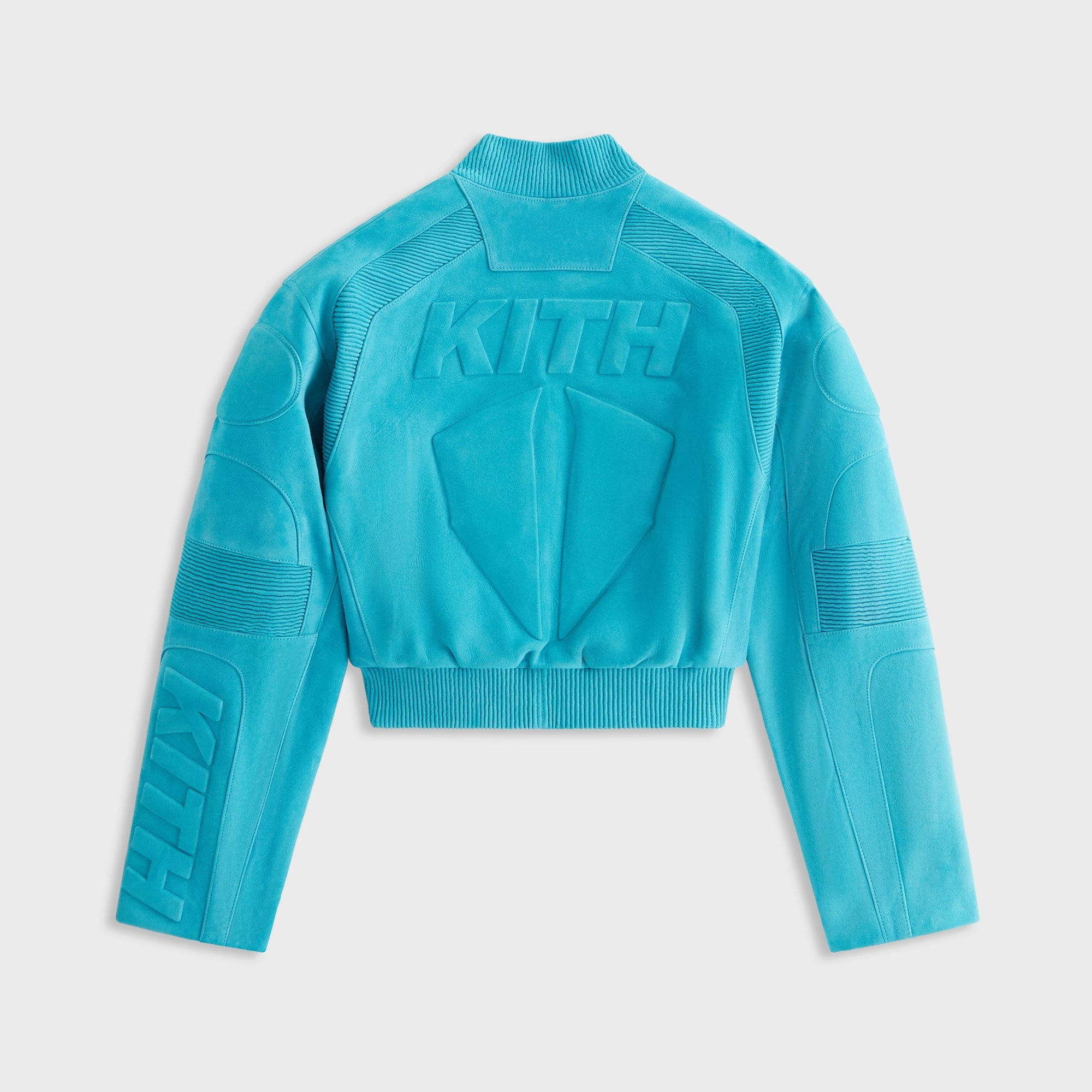 Kith Women Varen Suede Moto Bomber - Aragonite – Kith Japan