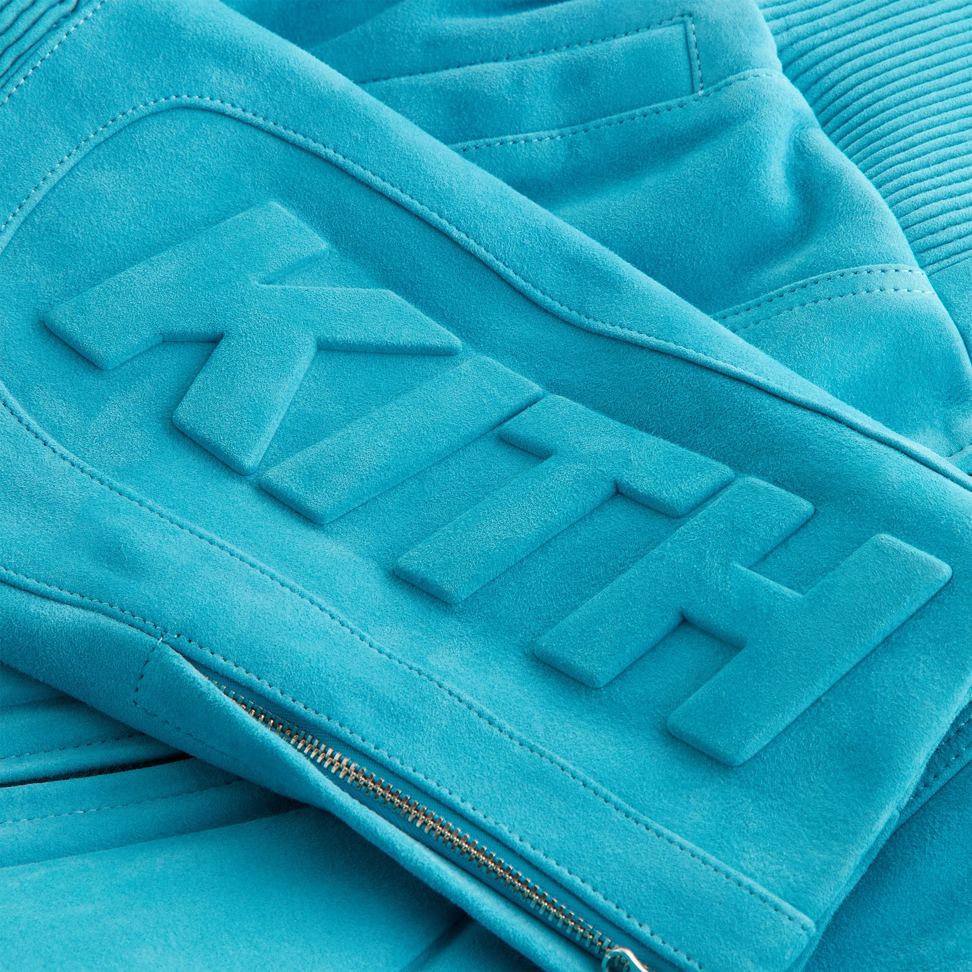 Kith Women Varen Suede Moto Bomber - Aragonite