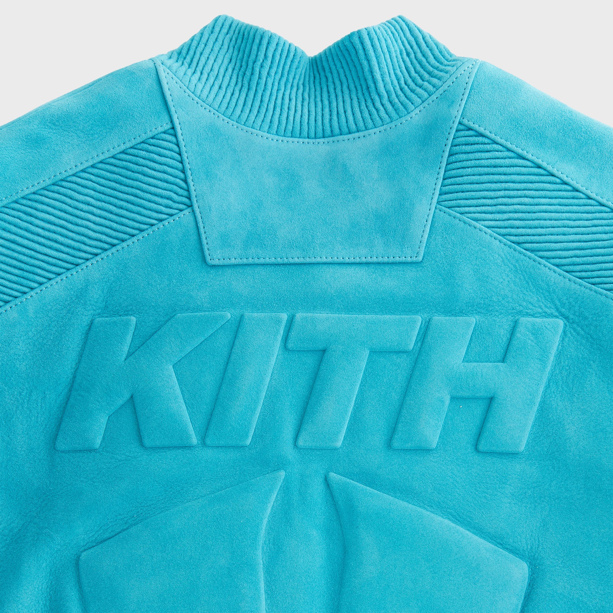 Kith Women Varen Suede Moto Bomber - Aragonite – Kith Japan
