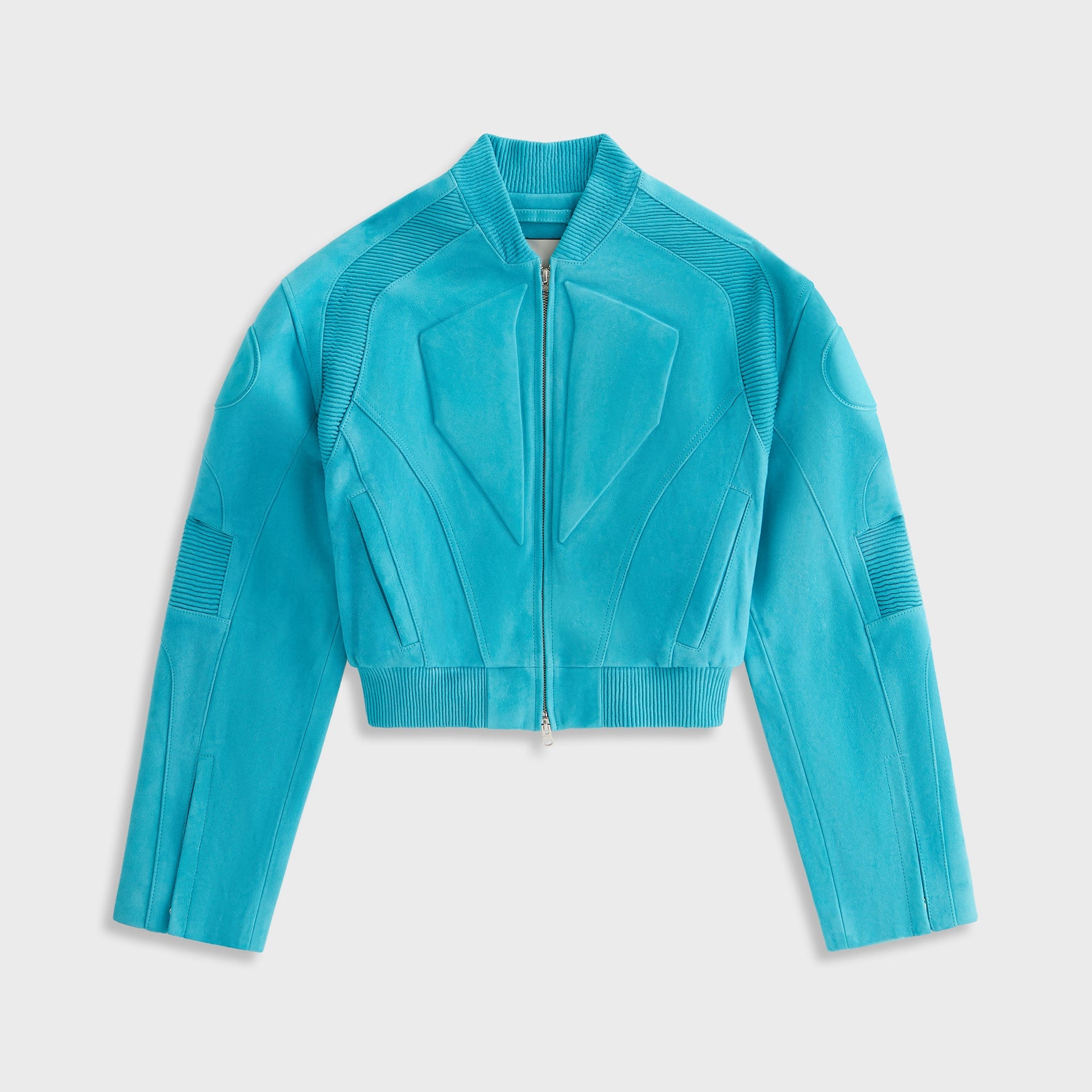 Kith Women Varen Suede Moto Bomber - Aragonite