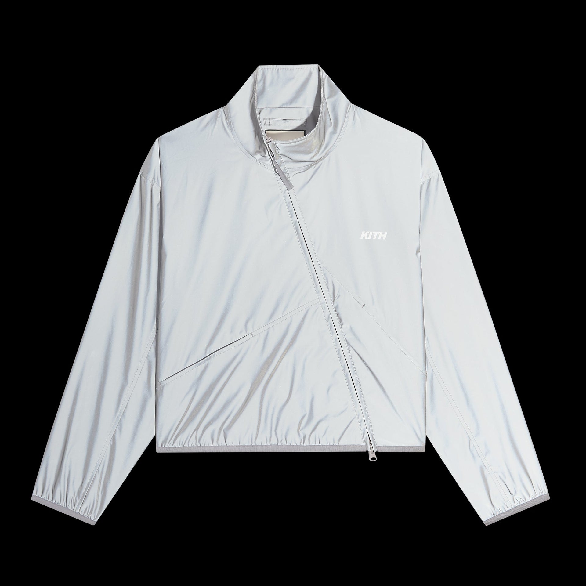 Kith Women Akari Reflective Asymmetrical Jacket - Reflective