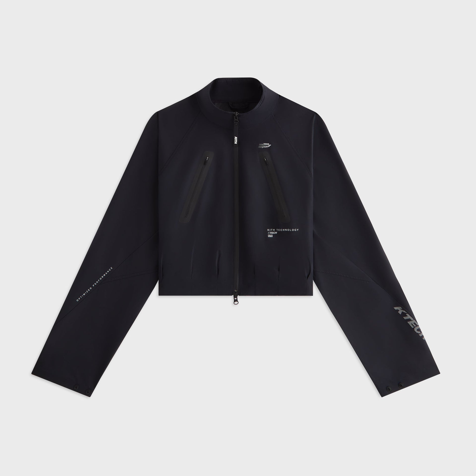 Kith Women Binx Bolero Track Jacket - Black - PH