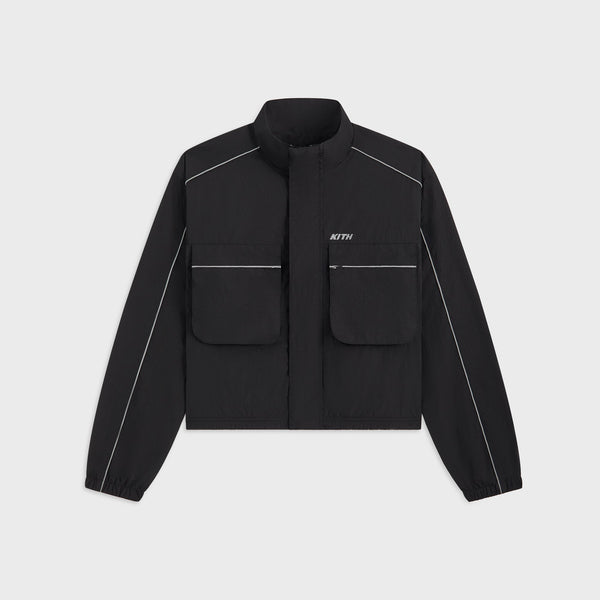 Kith Women Lowen Track Jacket - Black – Kith Japan