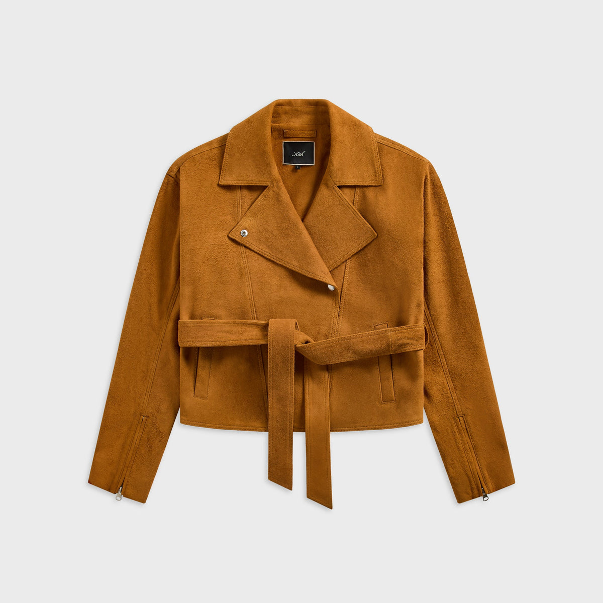 Kith Women Weslan Suede Biker Jacket - Branch
