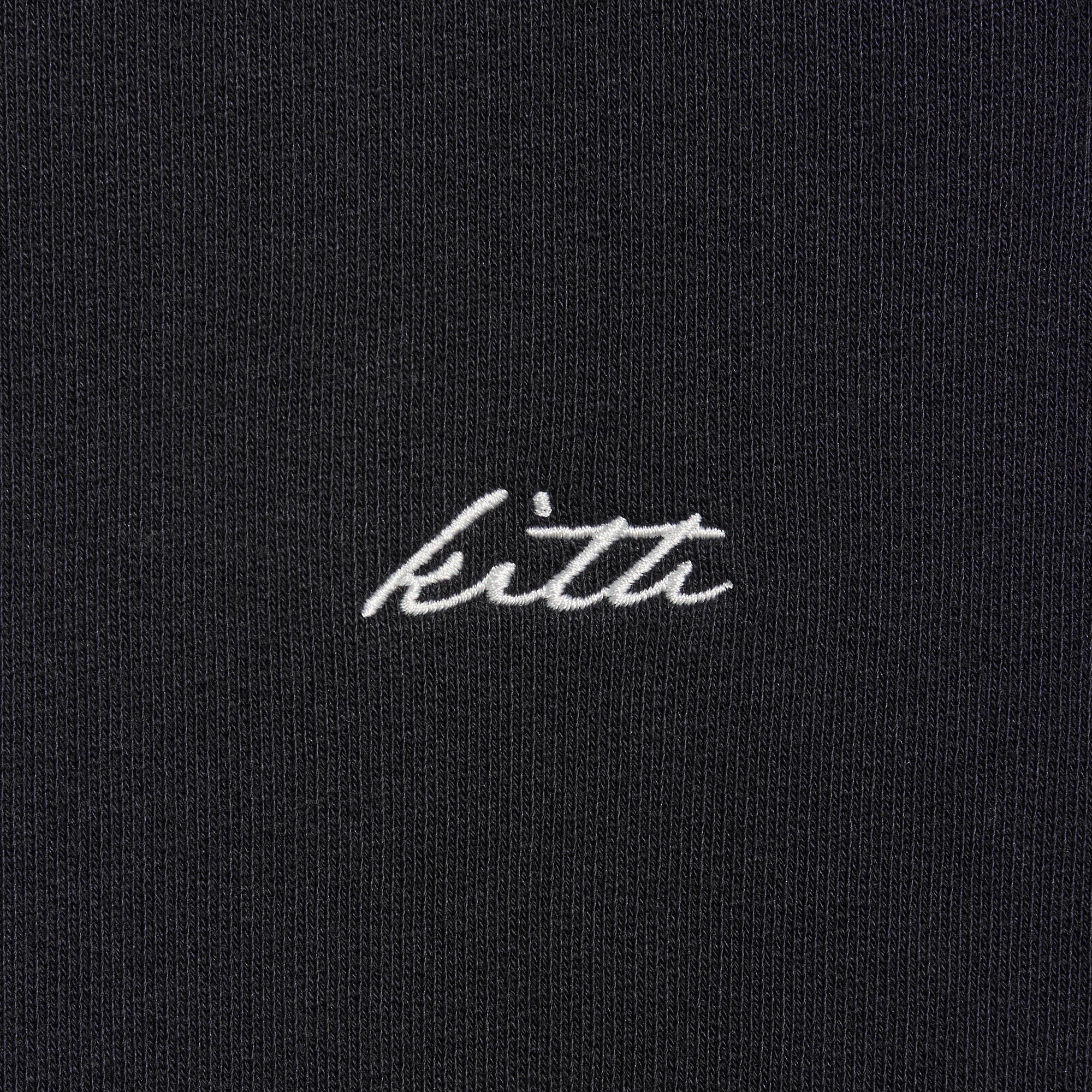 Kith Women Mikol Half Zip Hoodie - Black Beauty – Kith Japan