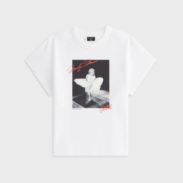 KITH Marilyn Monroe Tシャツ ホワイト M Kith Women for Marilyn Monroe Skirt Mulberry Vintage Tee - White