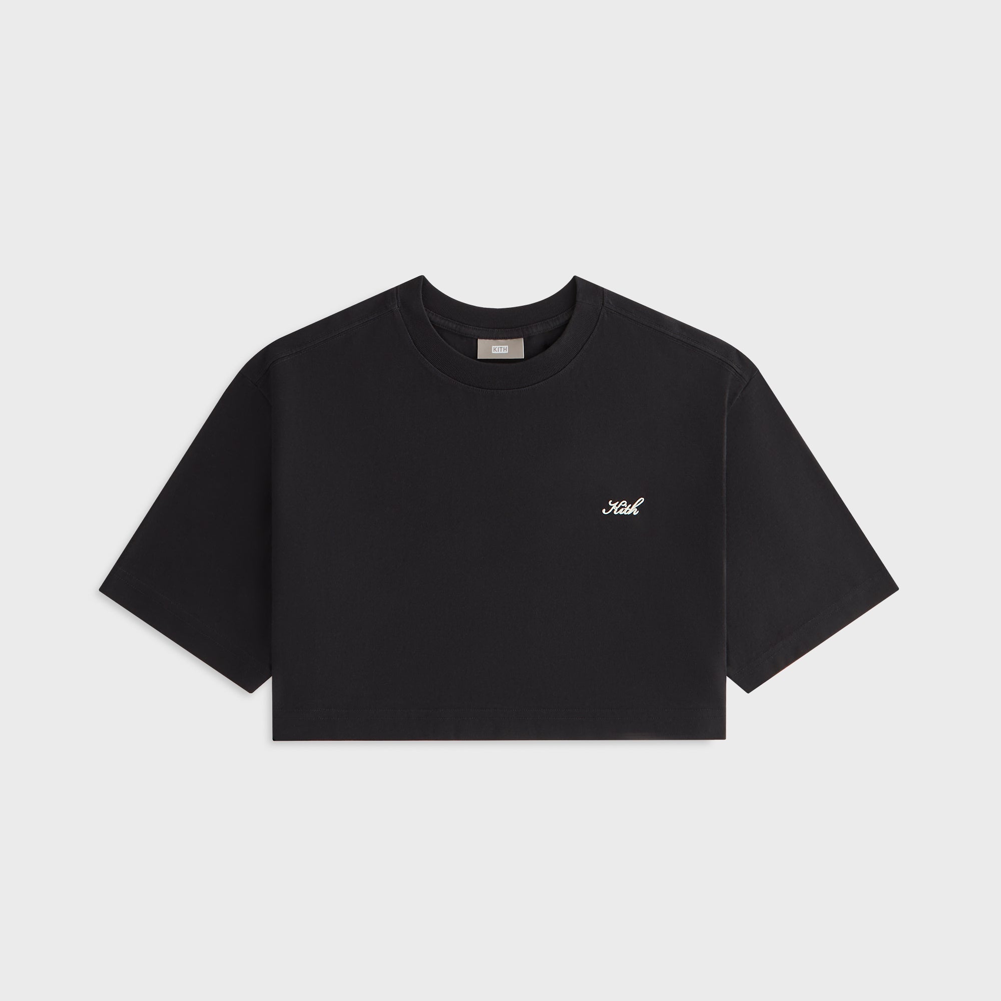 Kith Women Fei Cropped Tee - Black – Kith Japan