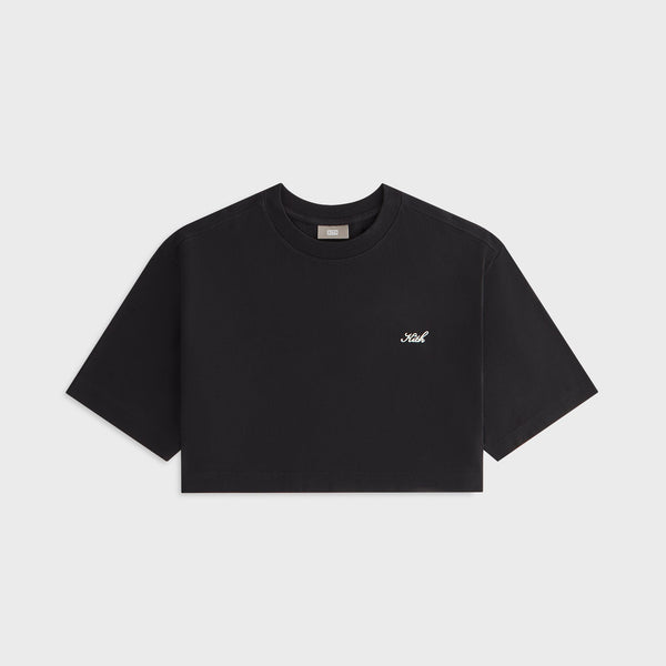 Kith Women Fei Cropped Tee - Black – Kith Japan