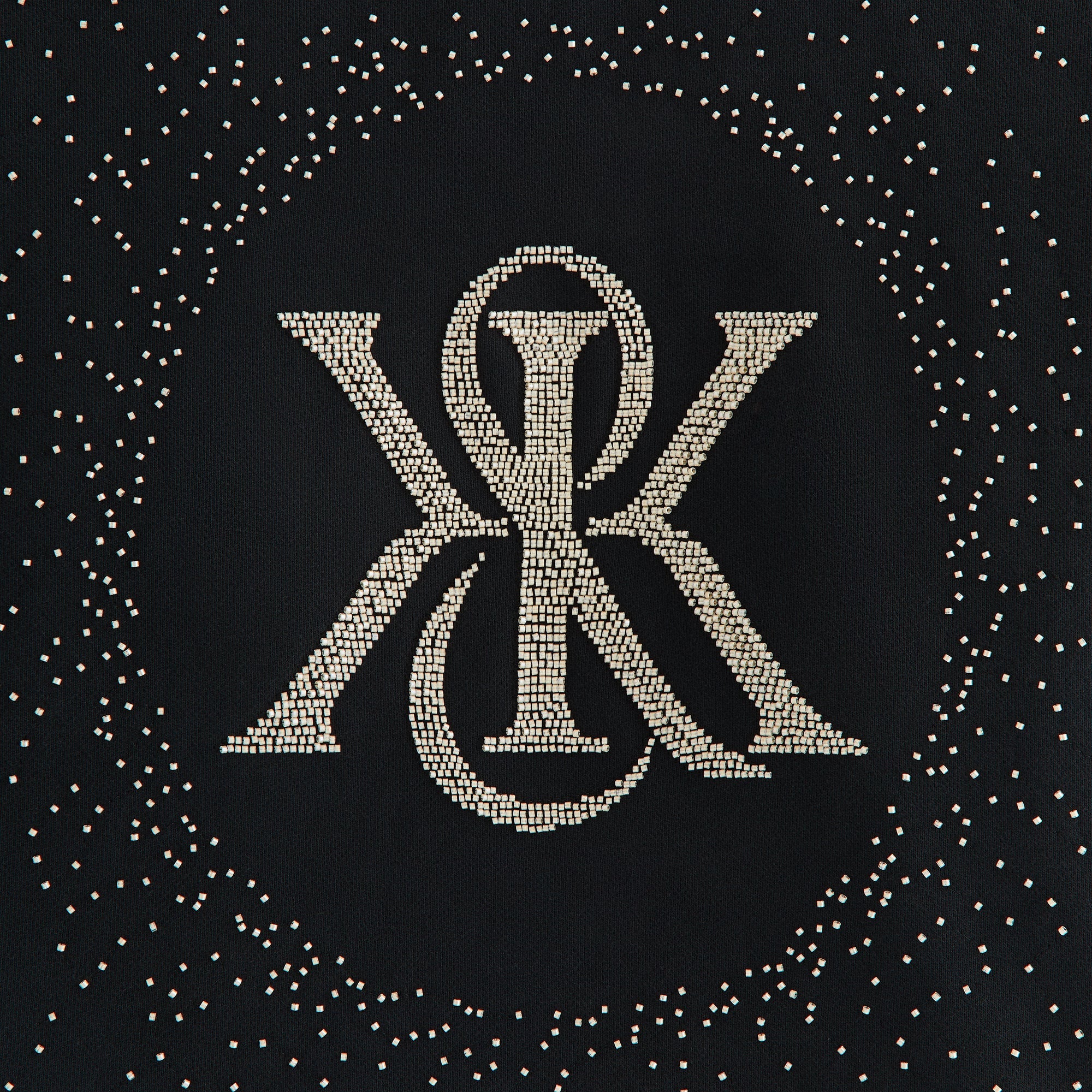 Kith Women Maverick Beaded Crest Hoodie - Black – Kith Japan