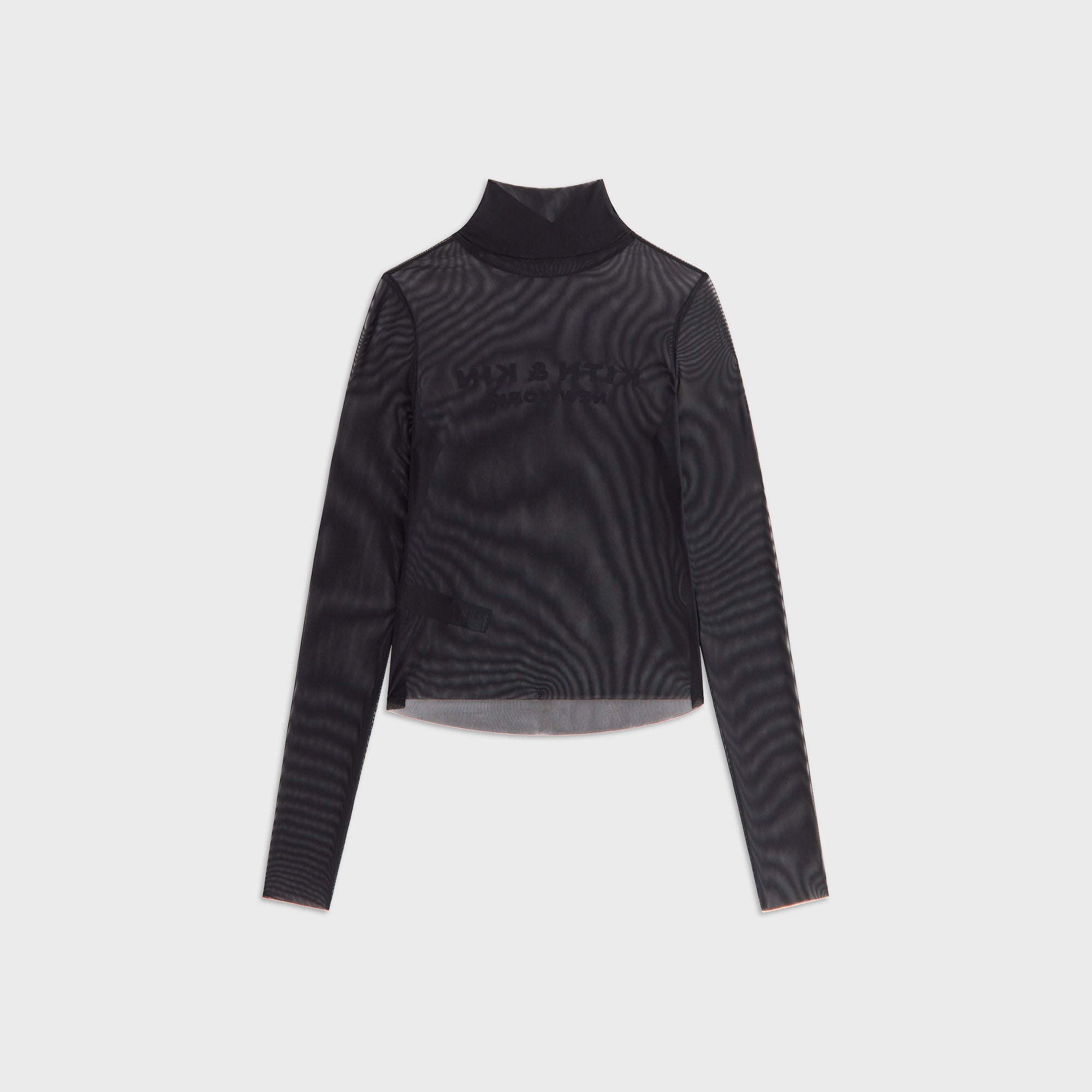 Kith Women Amina Mesh Turtleneck - Black – Kith Japan