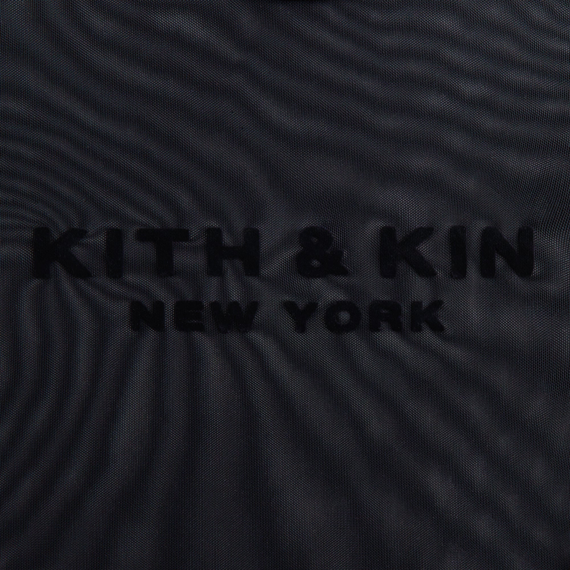 Kith Women Amina Mesh Turtleneck - Black – Kith Japan
