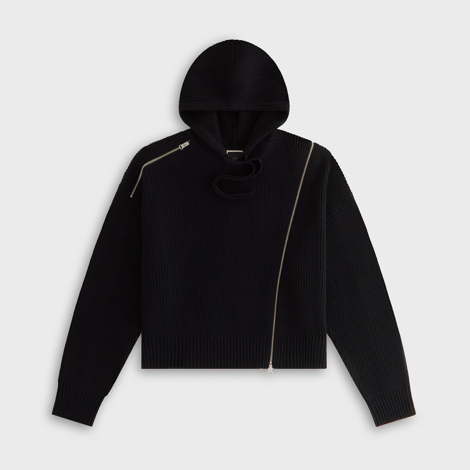 Kith Women Juni Zipper Sweater Hoodie - Black – Kith Japan