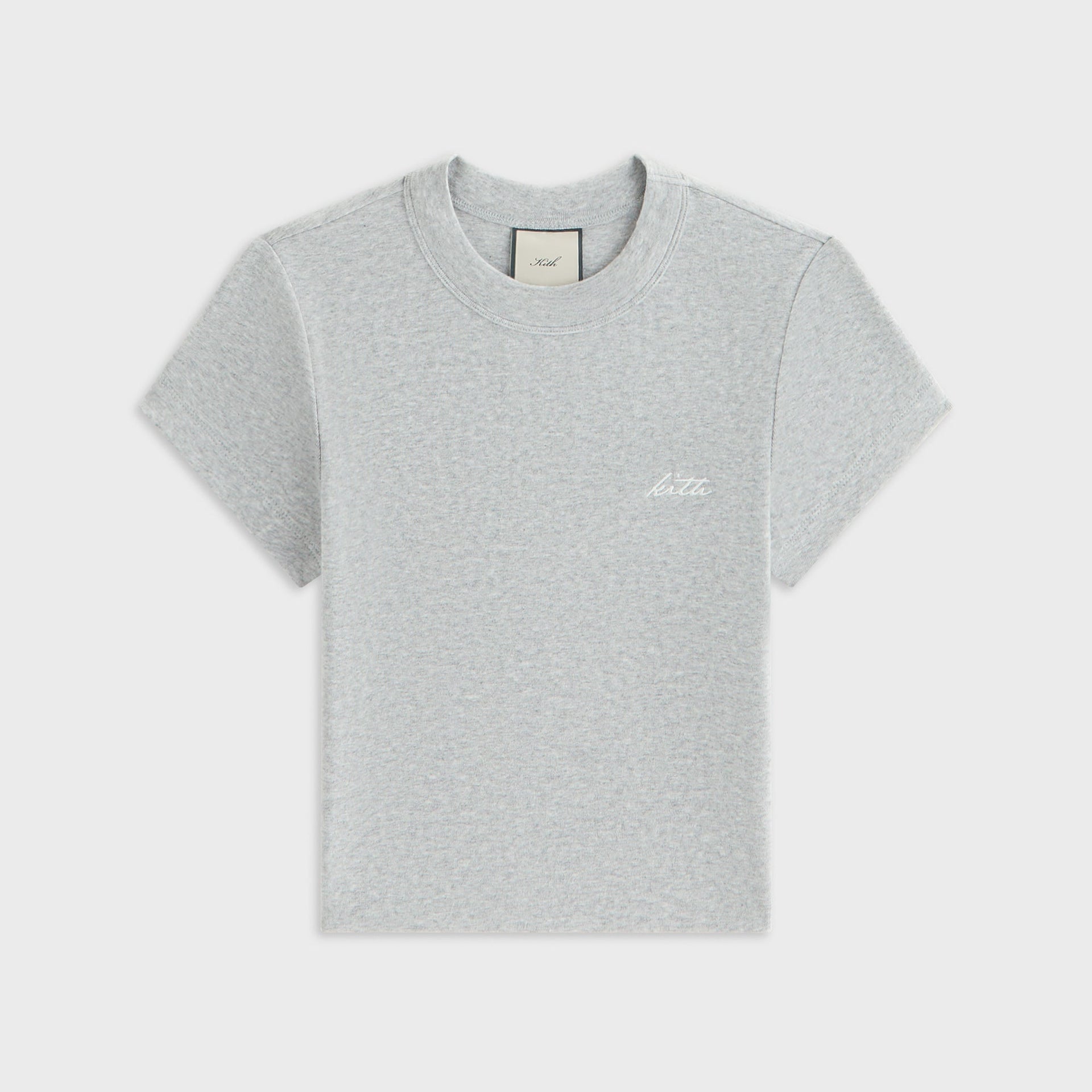 Kith Women Mulberry II Tee - Cool Heather Grey