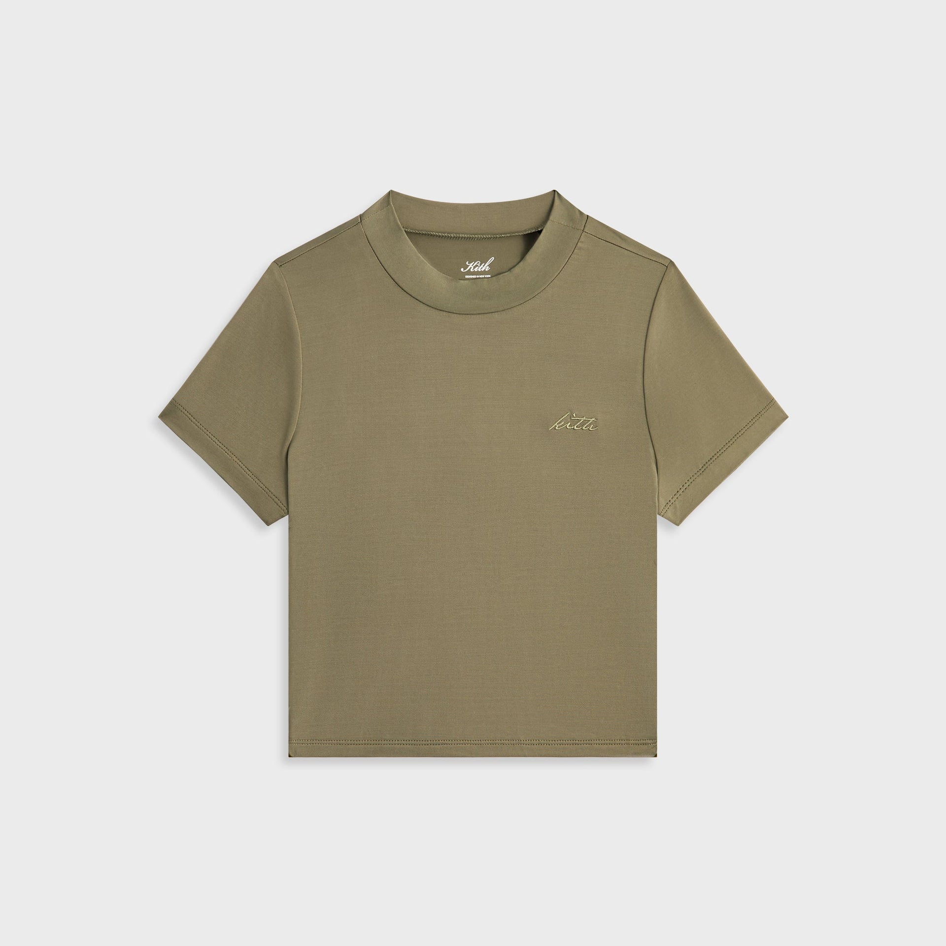 Kith Women Mulberry III Cupro Tee - Canopy