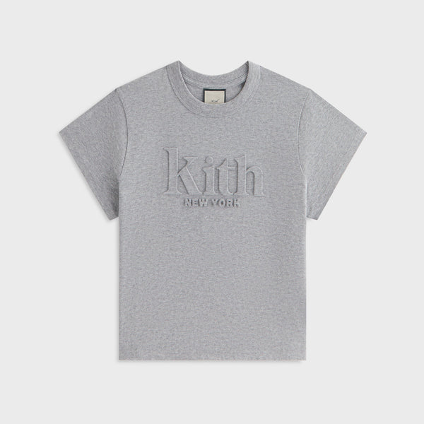 Kith Women Mulberry Vintage New York Tee - Cool Heather Grey
