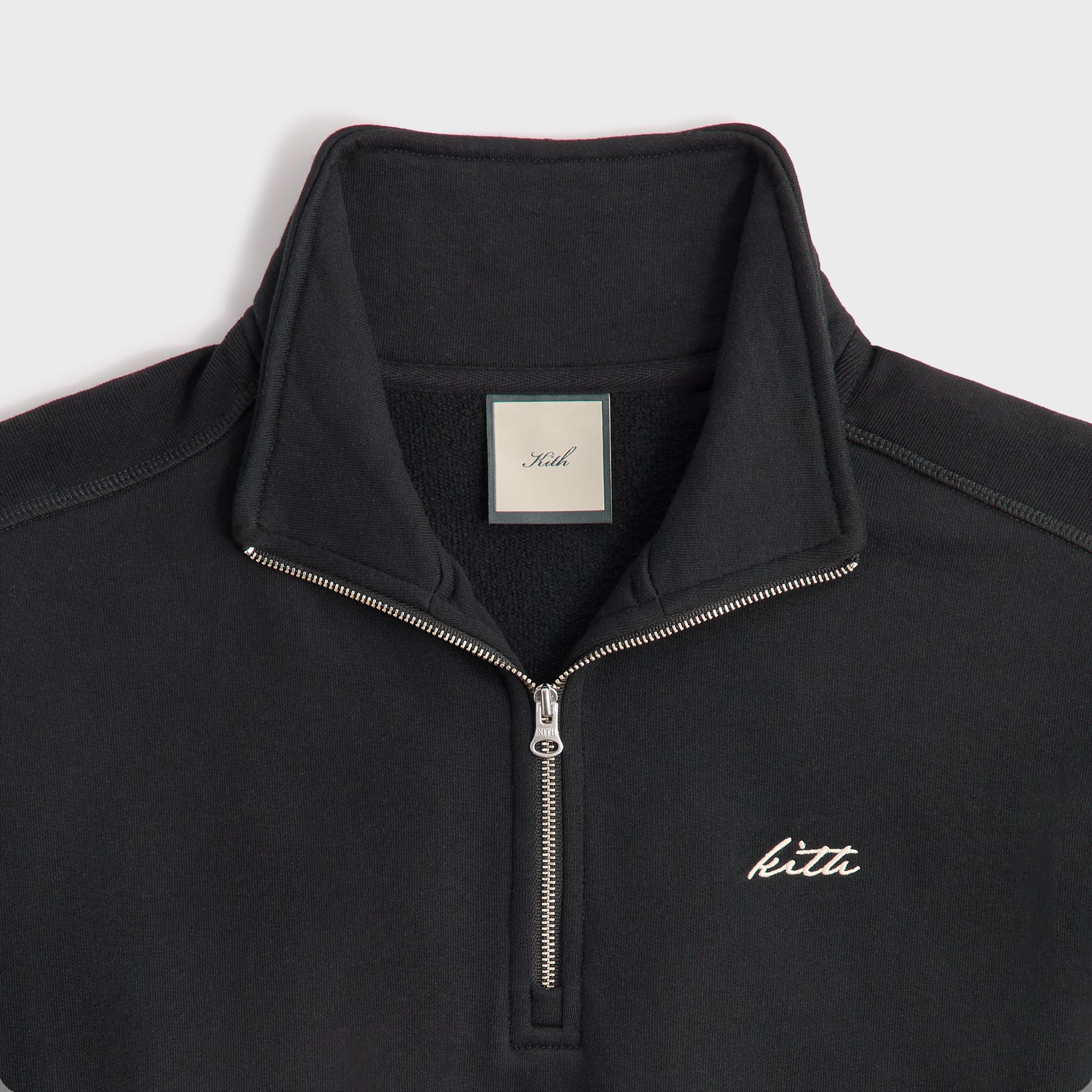 Kith Women Blair Quarter Zip - Black – Kith Japan