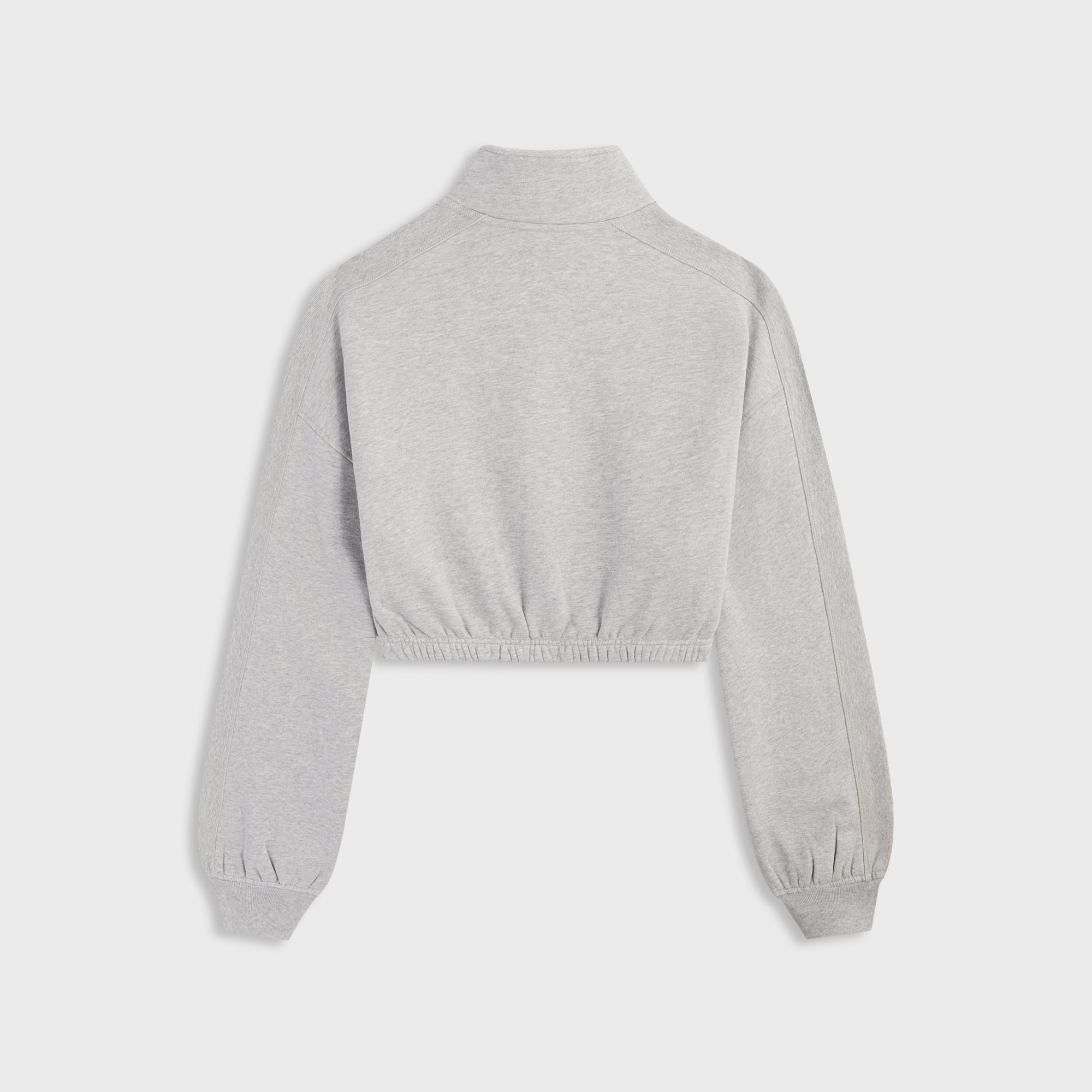 Kith Women Blair Quarter Zip - Cool Heather Grey – Kith Japan