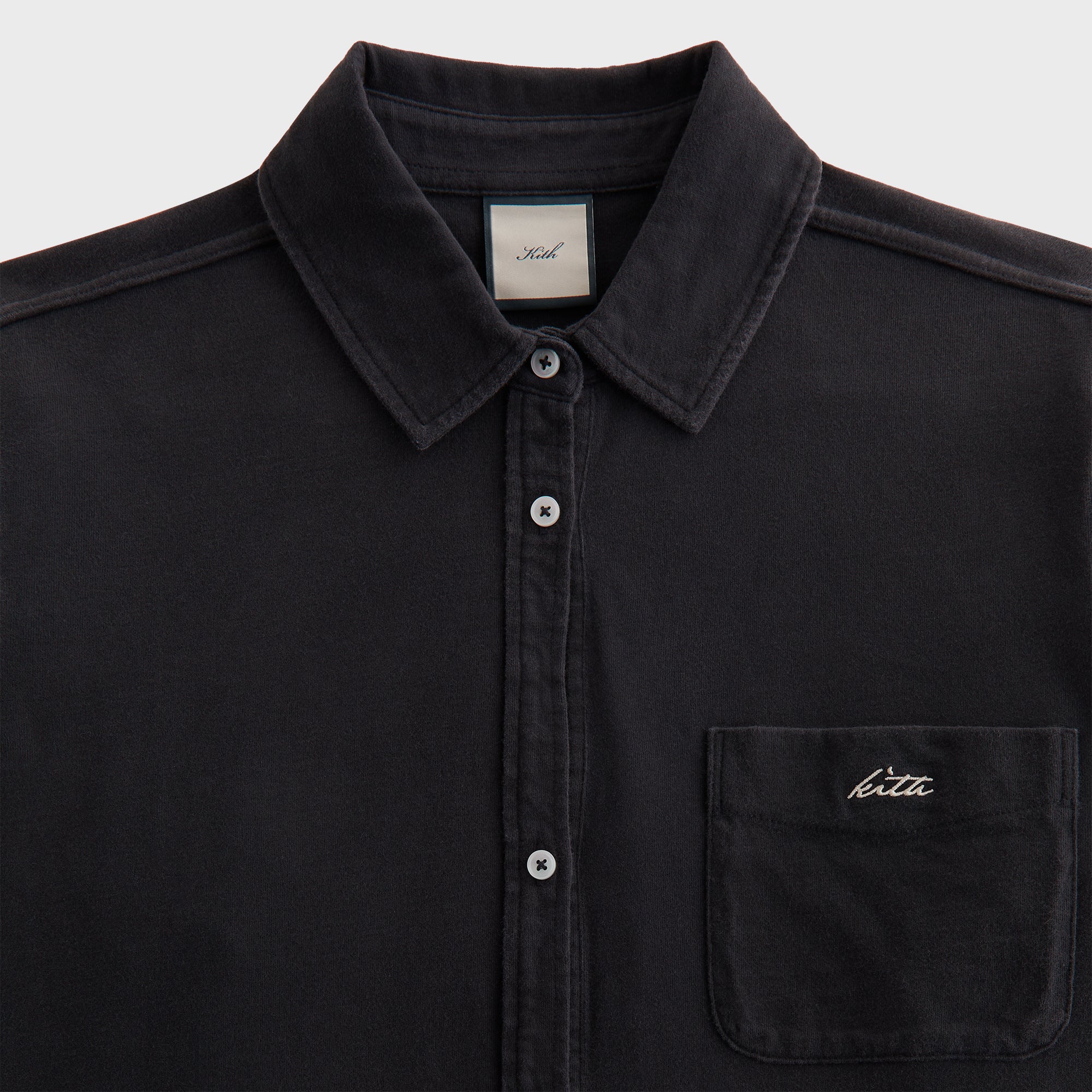 Kith Women Ora Jersey Shirt - Black – Kith Japan
