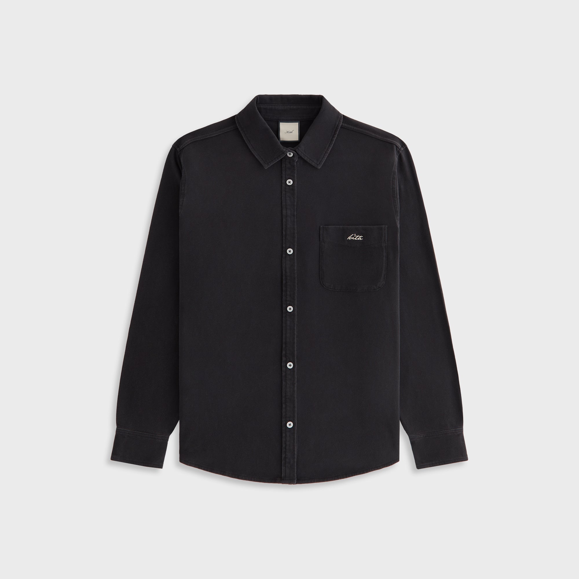 KITH (キス) Kith Women Seersucker Ora Shirt 'Cacao' 22050061000520 チャコールグレー M Kith Women Ora II Denim Shirt - Harper Mid Wash – Kith Europe