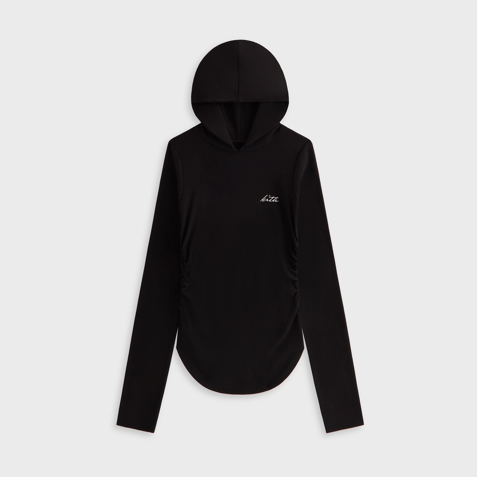 Lisa for Kith Women Sofi Ruched Hoodie - Black – Kith Japan