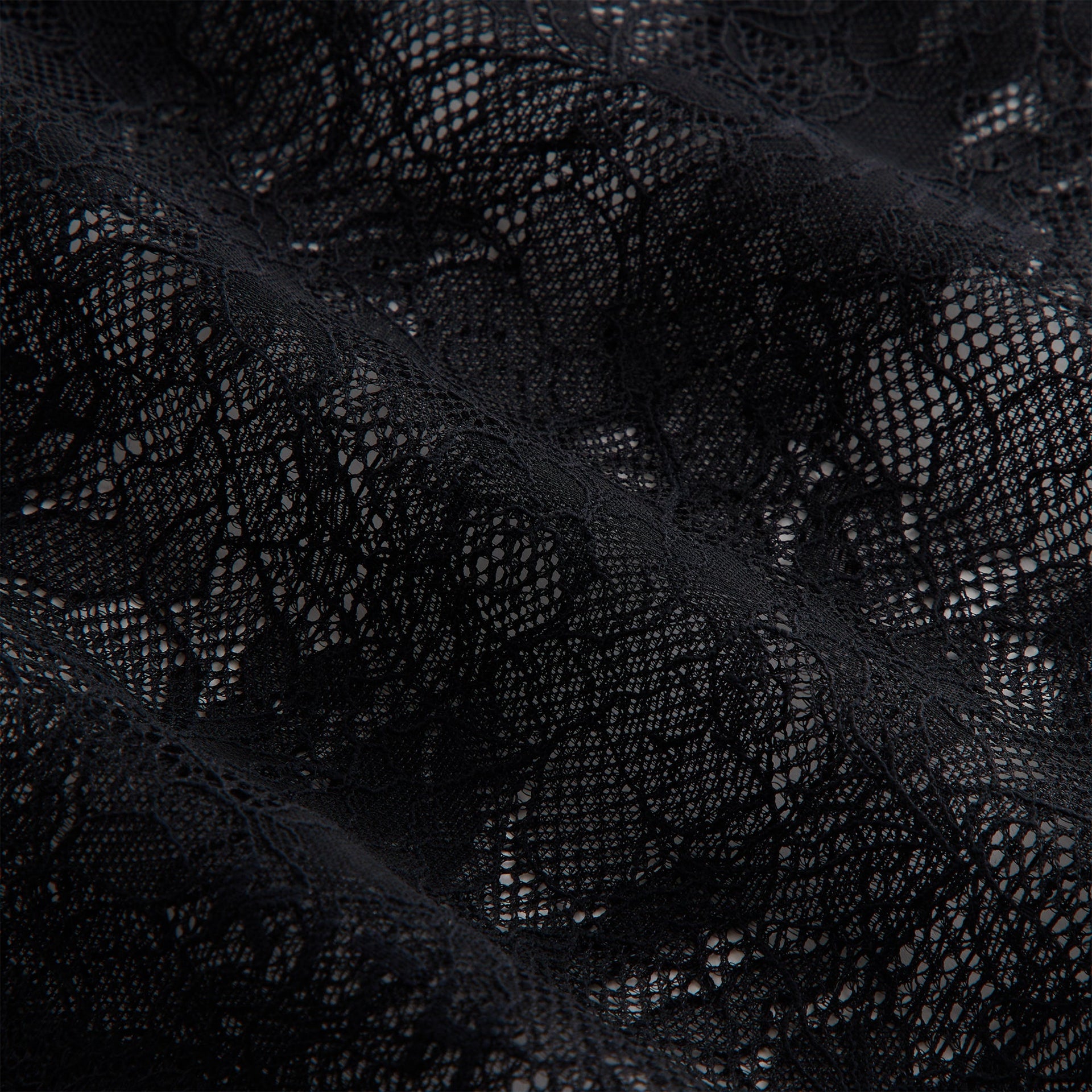 Lisa for Kith Women Piera Lace Long Sleeve Top - Black