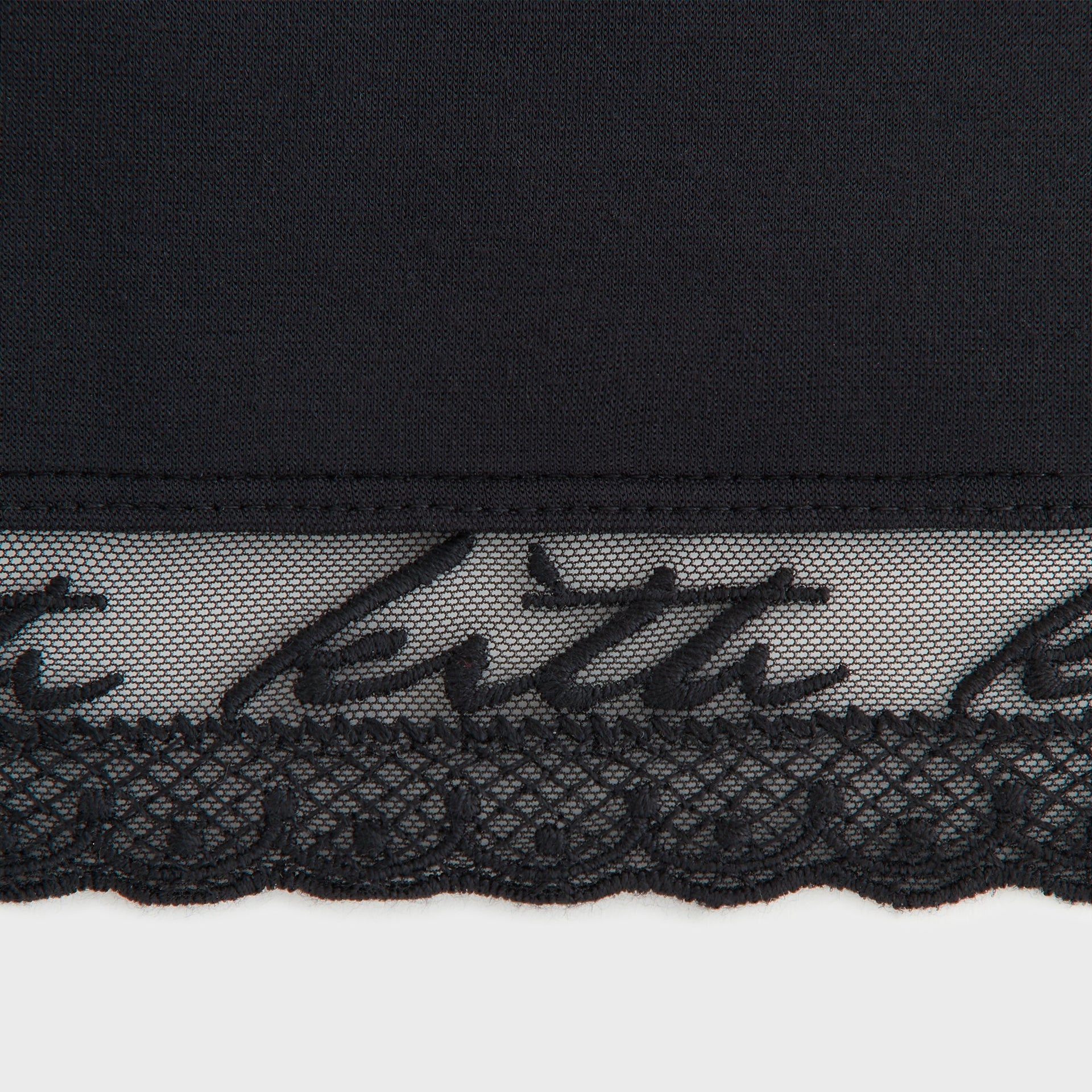 Lisa for Kith Women Cara Cropped Tee - Black