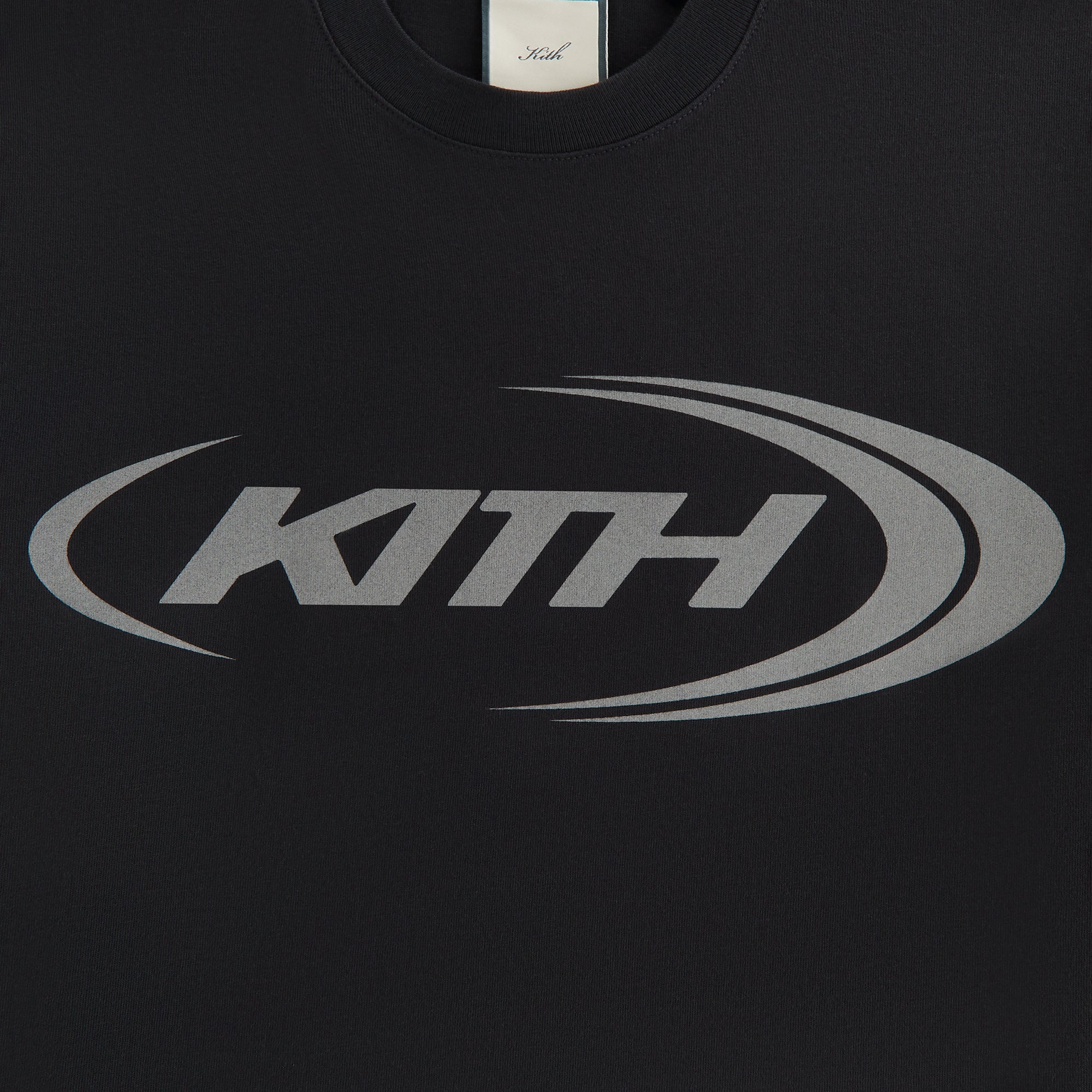 Kith Women Vintage Outline Logo Tee - Black – Kith Japan