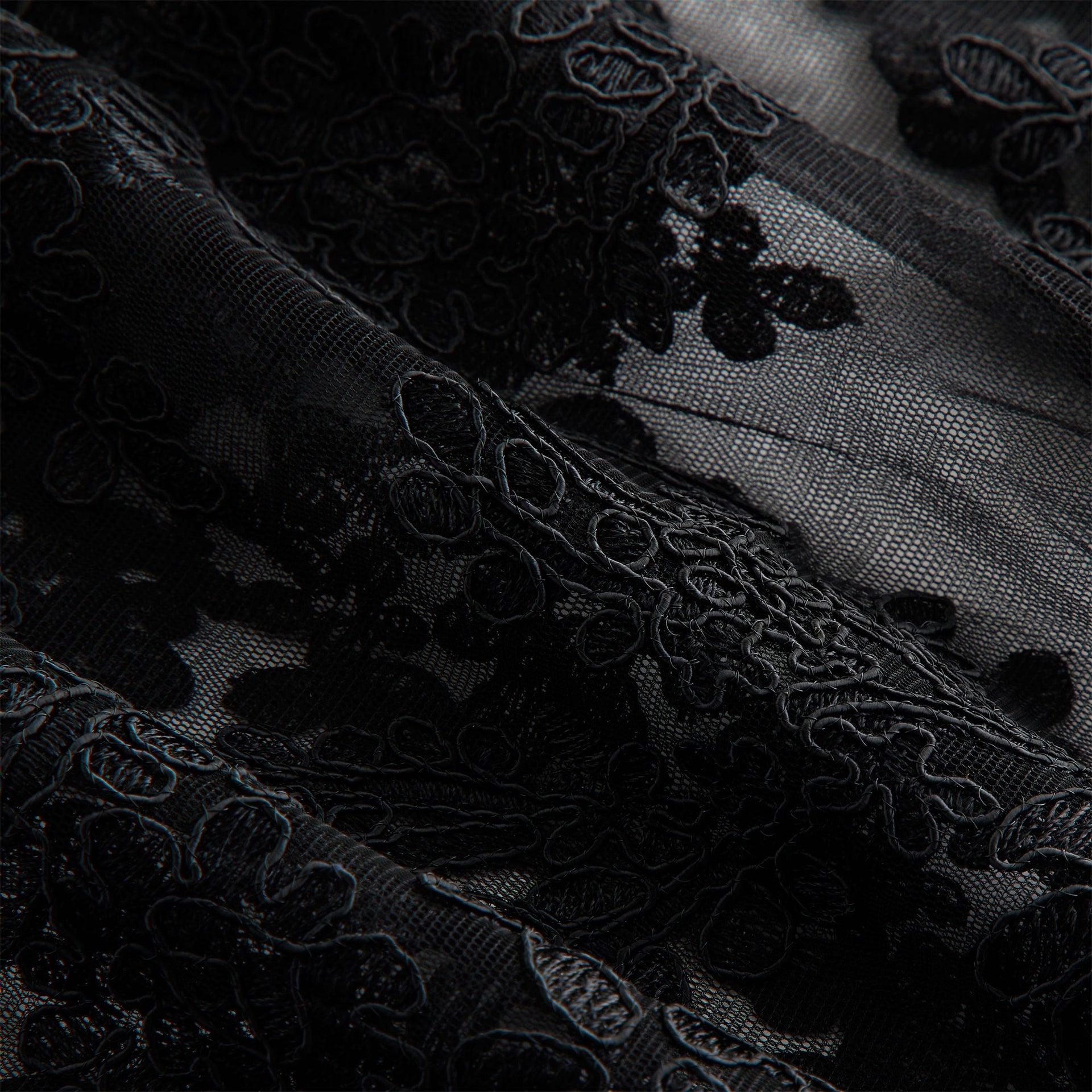 Lisa for Kith Women Laina Lace Overshirt - Black