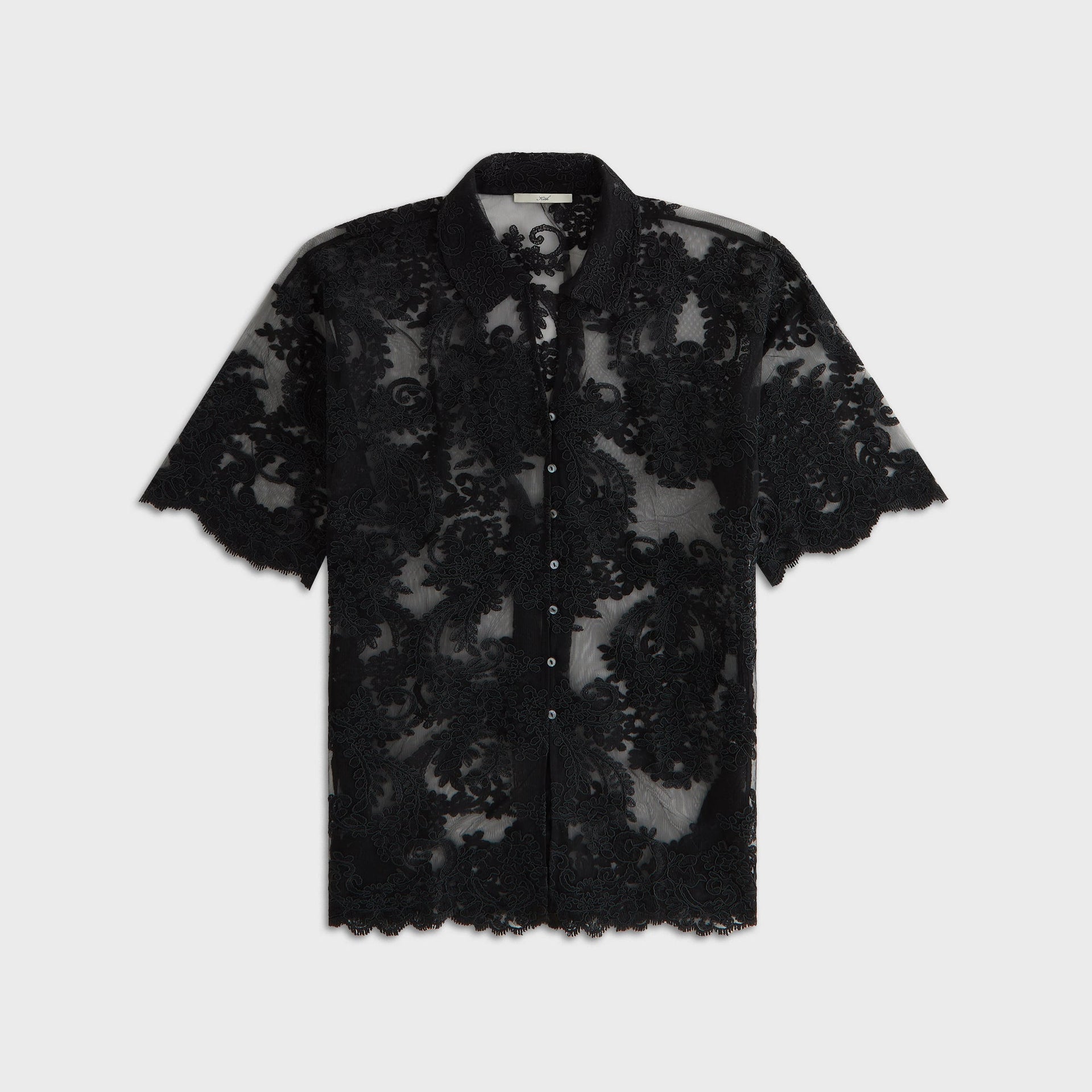 Lisa for Kith Women Laina Lace Overshirt - Black