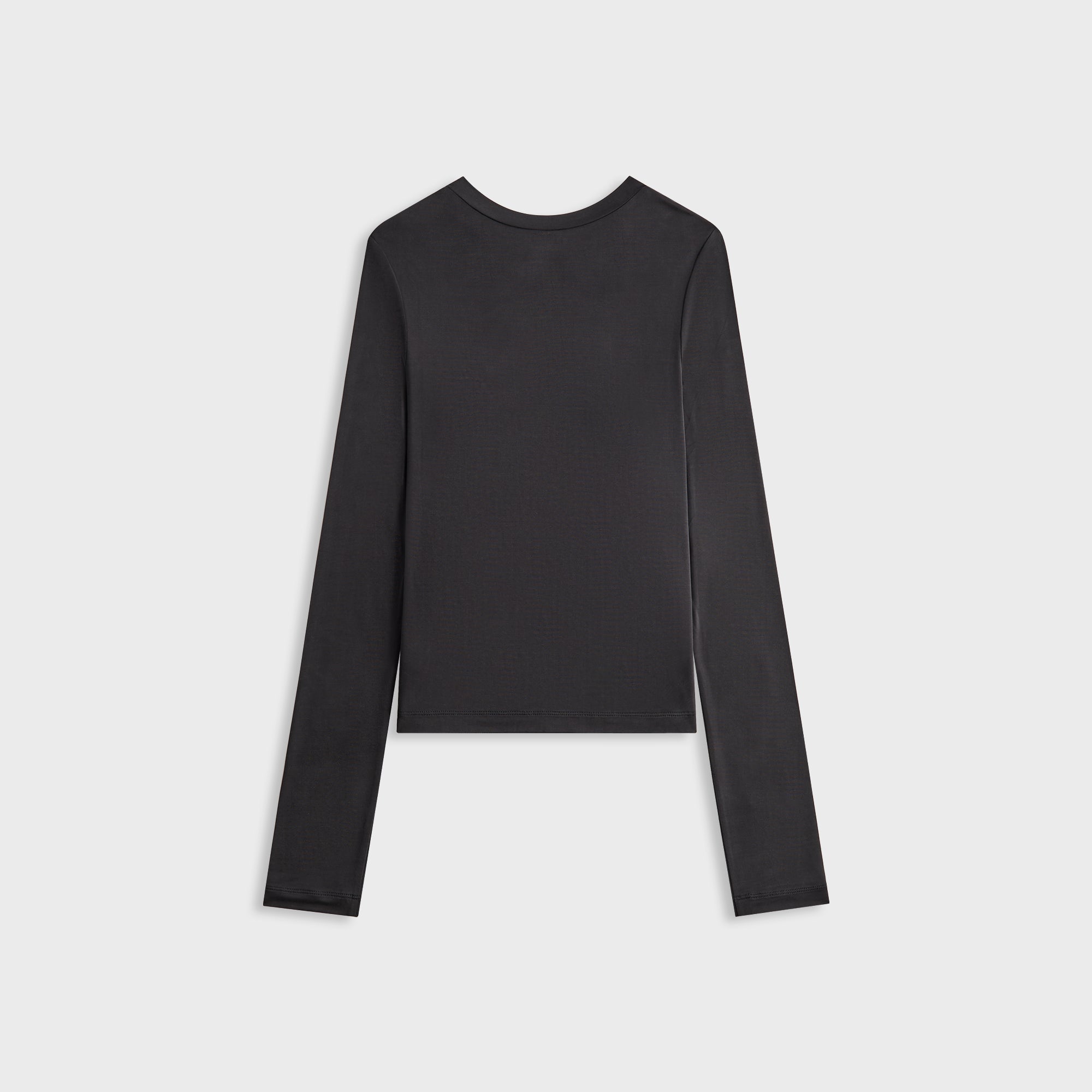 Kith Women Nori Cupro Long Sleeve - Black – Kith Japan
