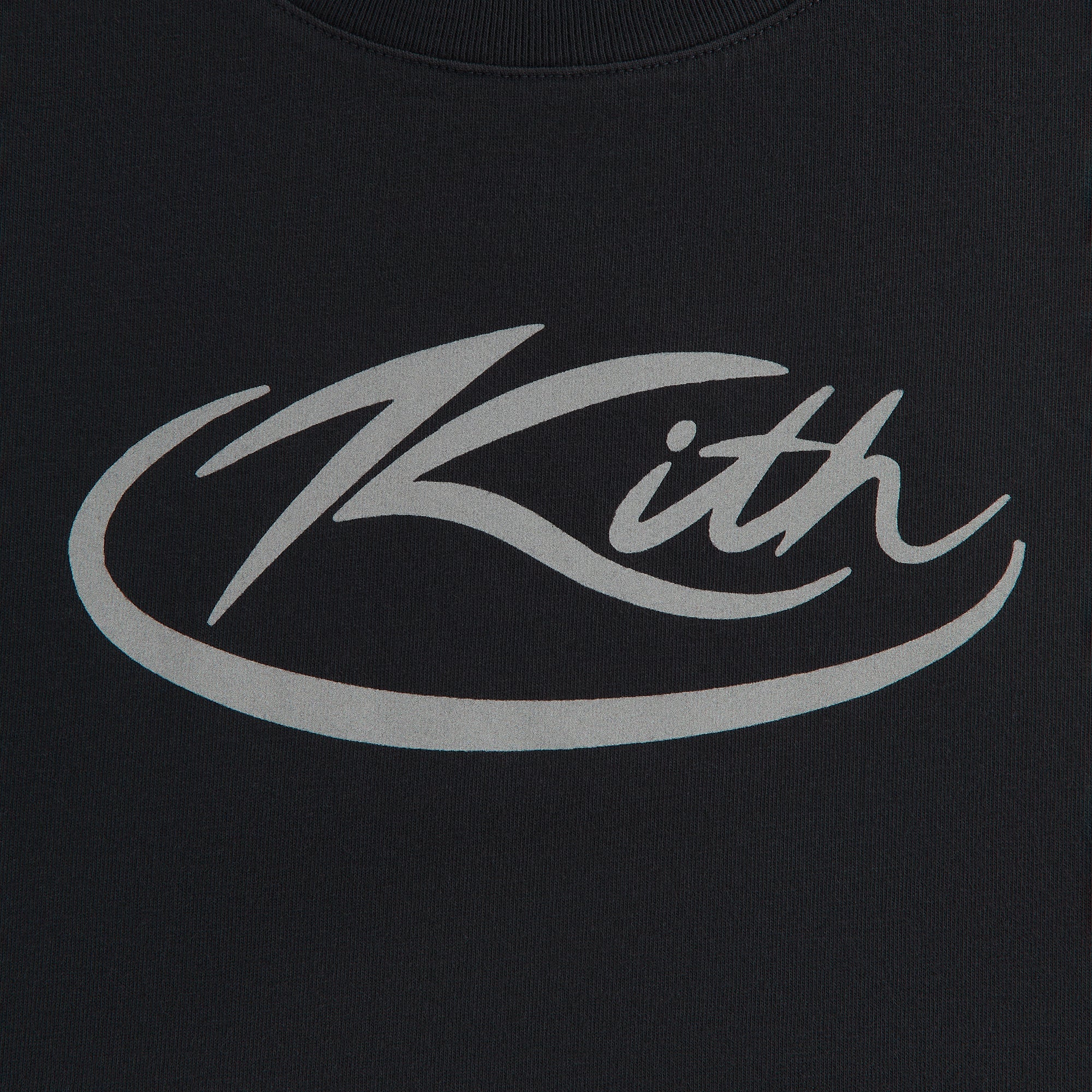Kith Women Fei Reflective Logo Tee - Black – Kith Japan