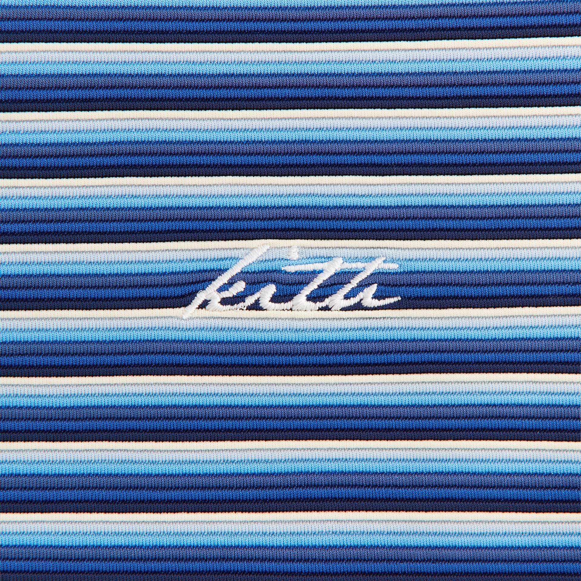 Kith Women Hedi Striped Polo - Nocturnal